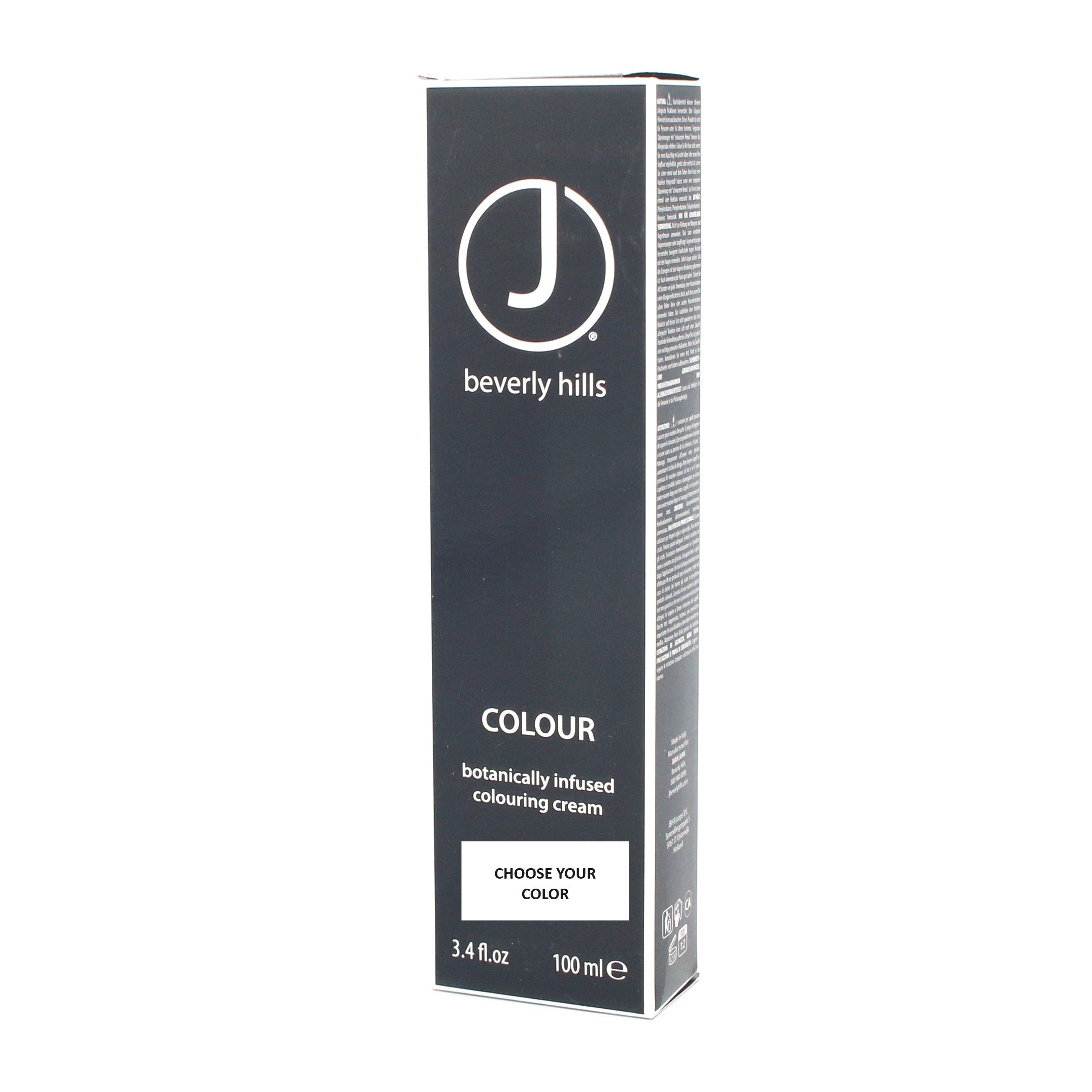 J Beverly Hills Colour Botanically Infused Colouring Cream 3.4 oz - Overstock Beauty Supply
