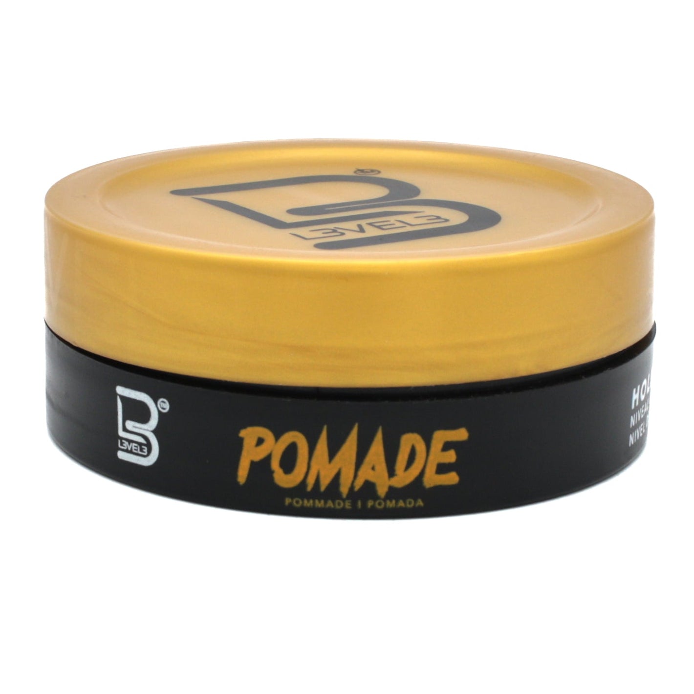 L3VEL3 Pomade Transparent Formula High Shine Hold Level 3 5.07 oz