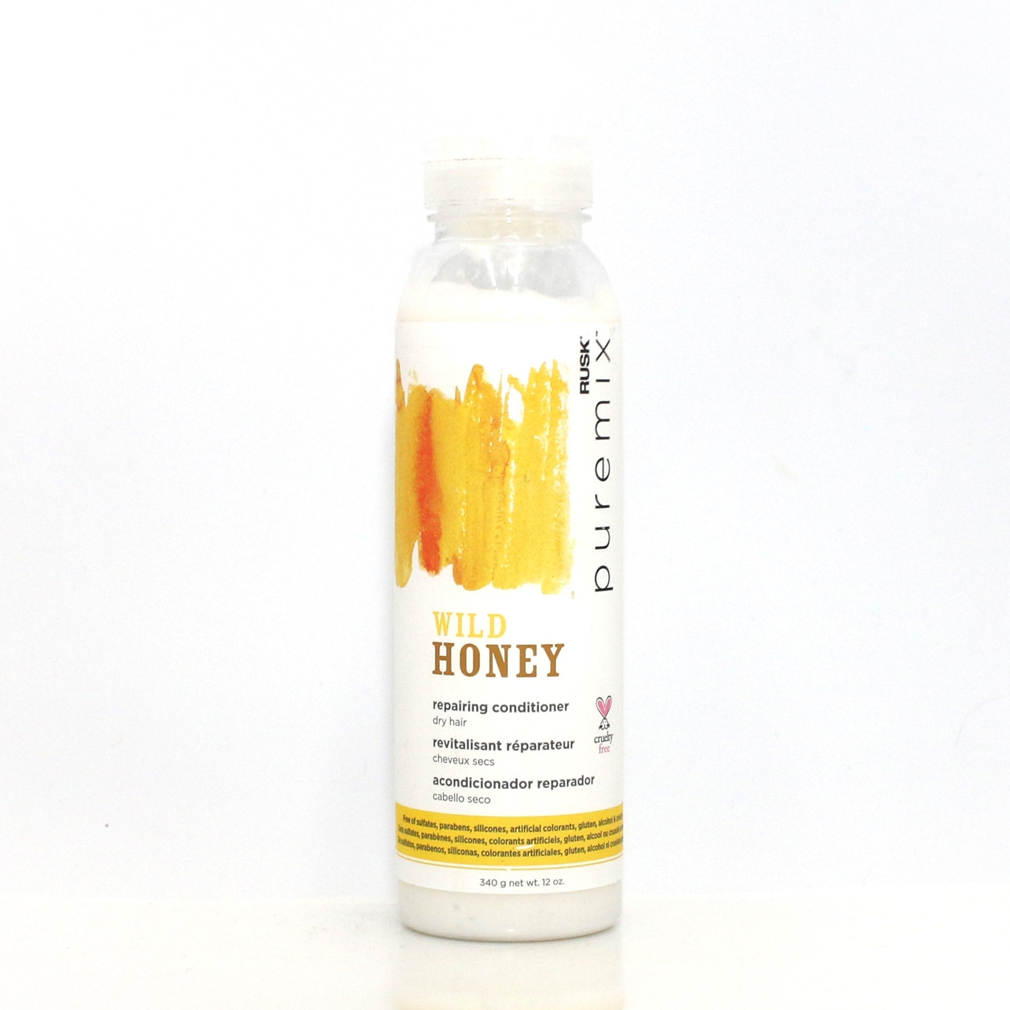 RUSK Puremix Wild Honey Repairing Conditioner Dry Hair 12 oz - Overstock Beauty Supply