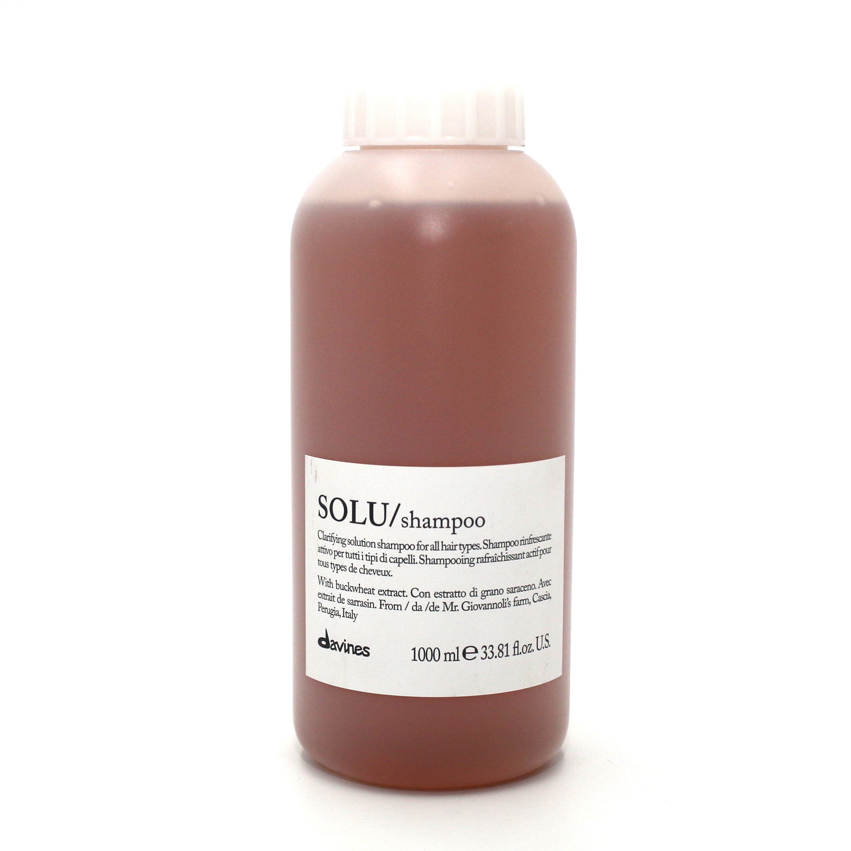 Davines Solu Shampoo with Pump 33.81 oz - Overstock Beauty Supply