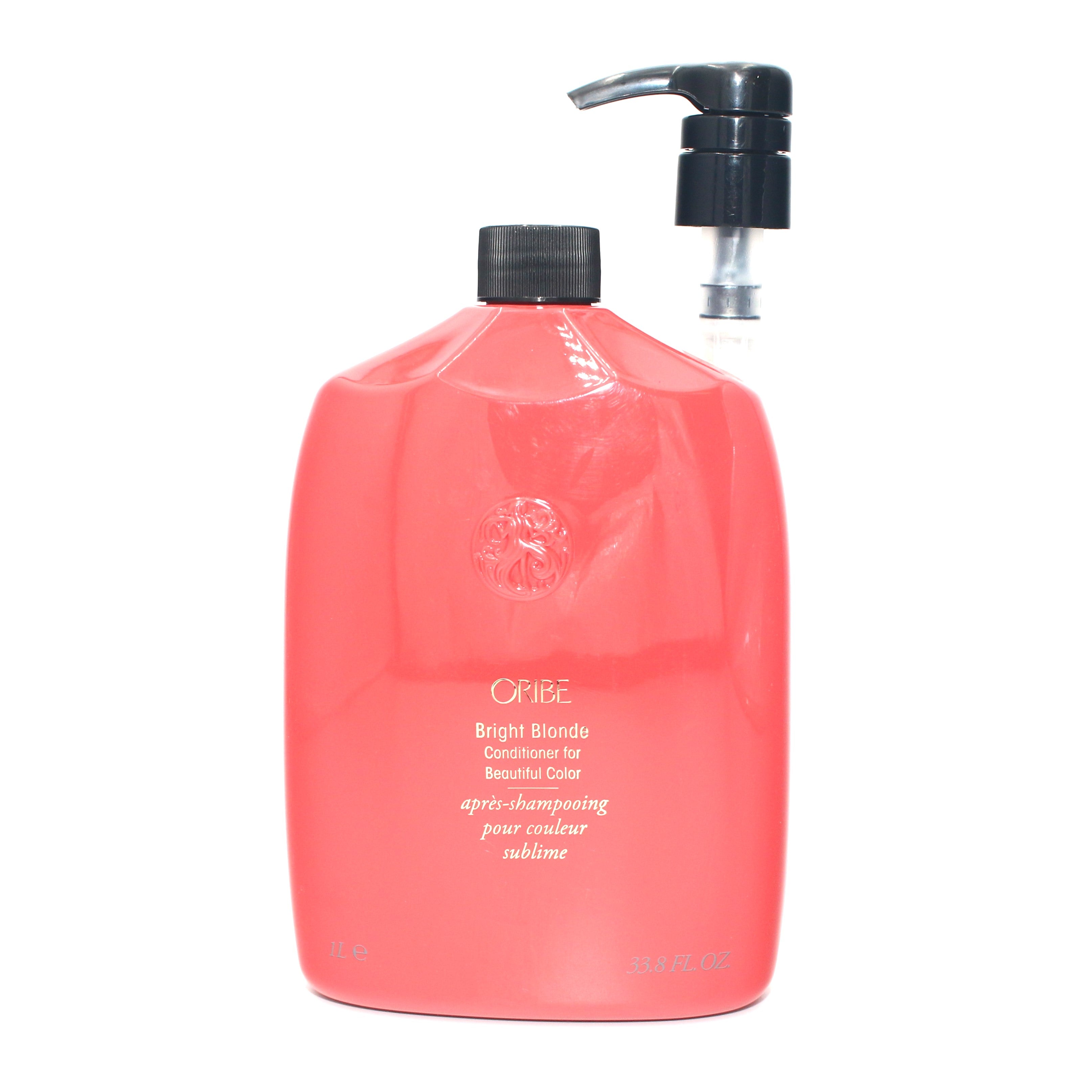 Oribe Bright Blonde Conditioner for Beautiful Color with Pump 33.8 oz - Overstock Beauty Supply