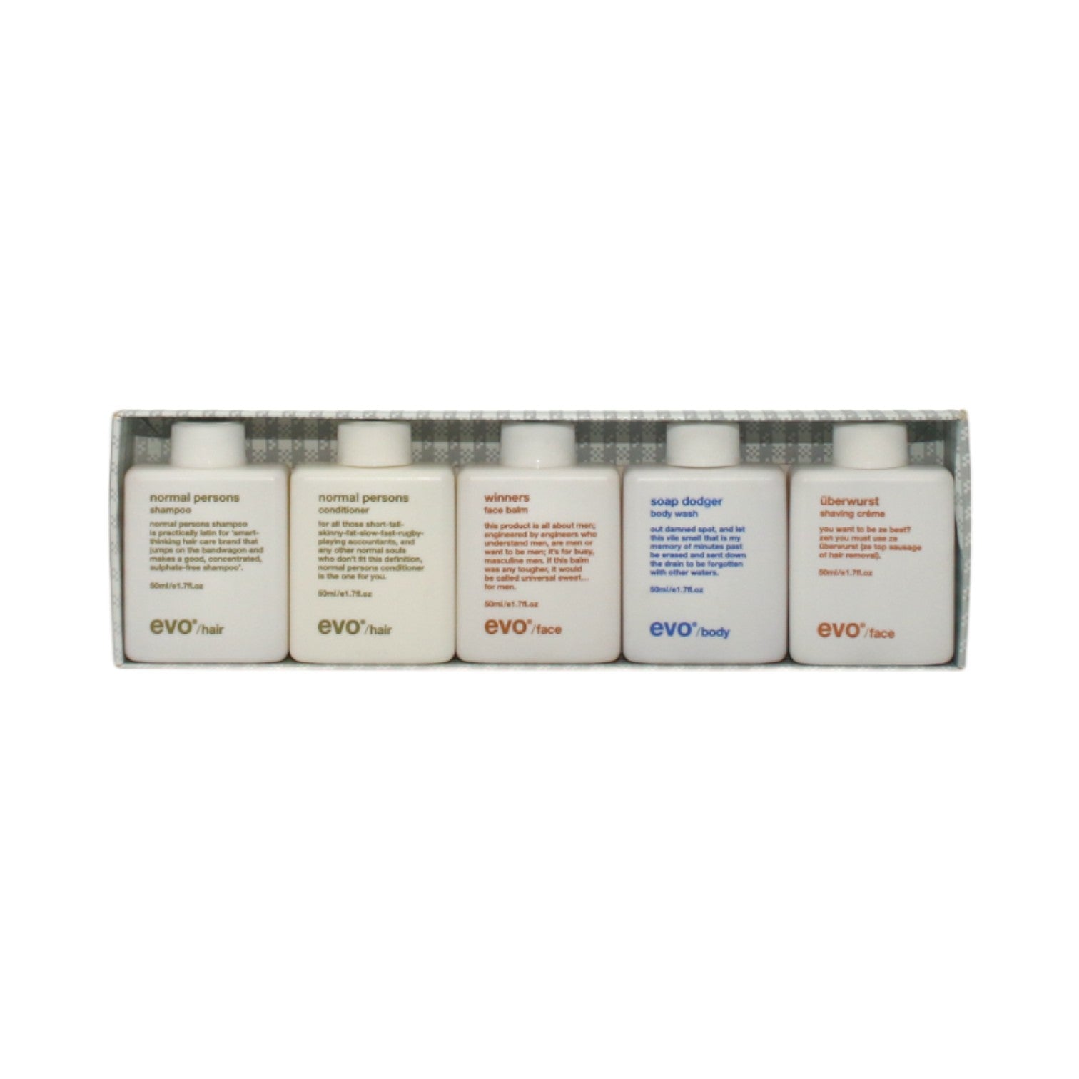 Evo Coalition For The Groomed Mens Grooming Kit - Overstock Beauty Supply