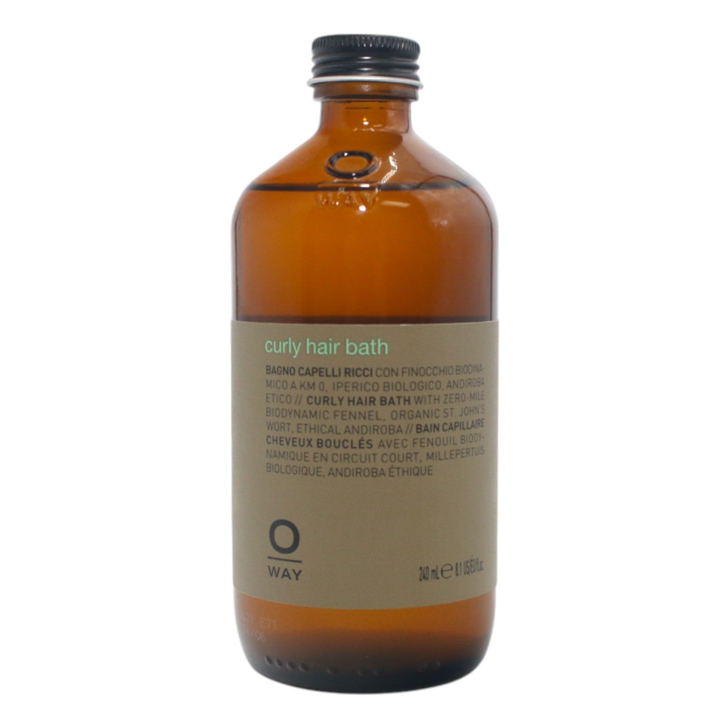 O Way Curly Hair Bath 8.1 oz - Overstock Beauty Supply
