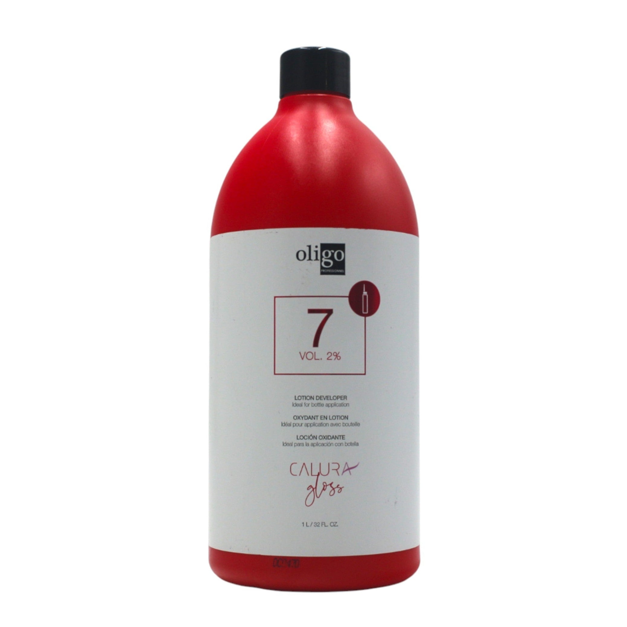 Oligo Calura Gloss 7 Volume 2% Lotion Developer 32 oz