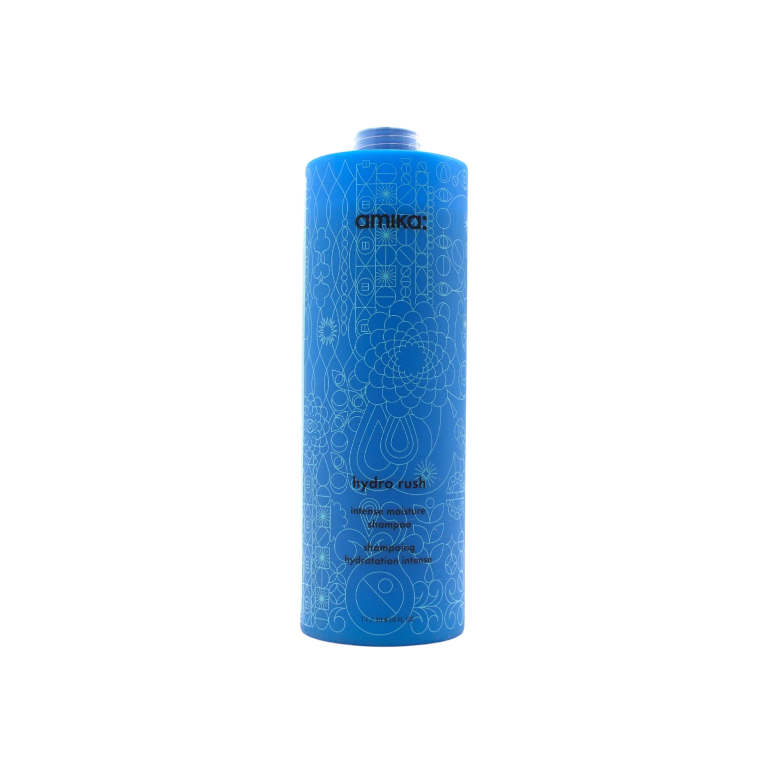 Amika Hydro Rush Intense Moisture Shampoo 33.8 oz