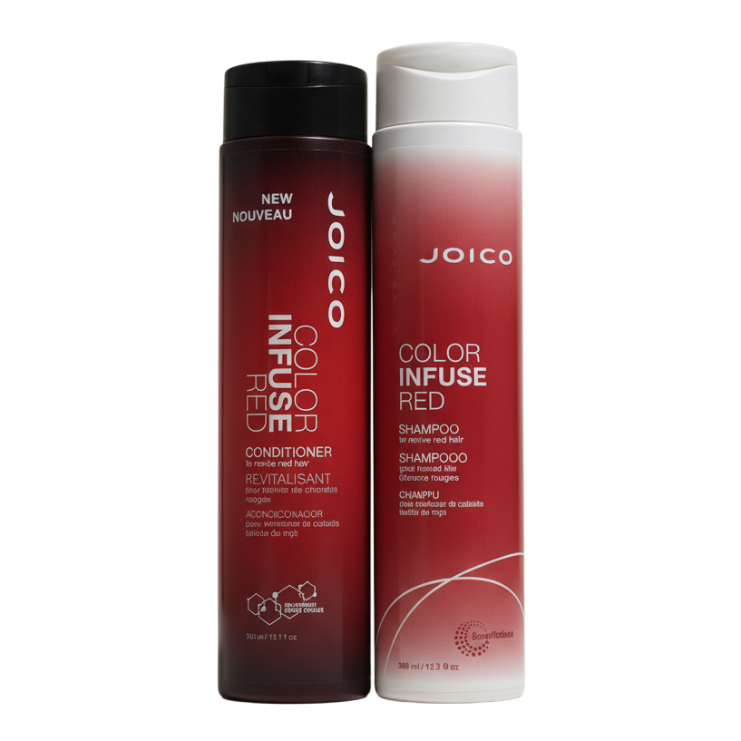 Joico Color Infused Red Shampoo and Conditioner Duo 10.1 oz