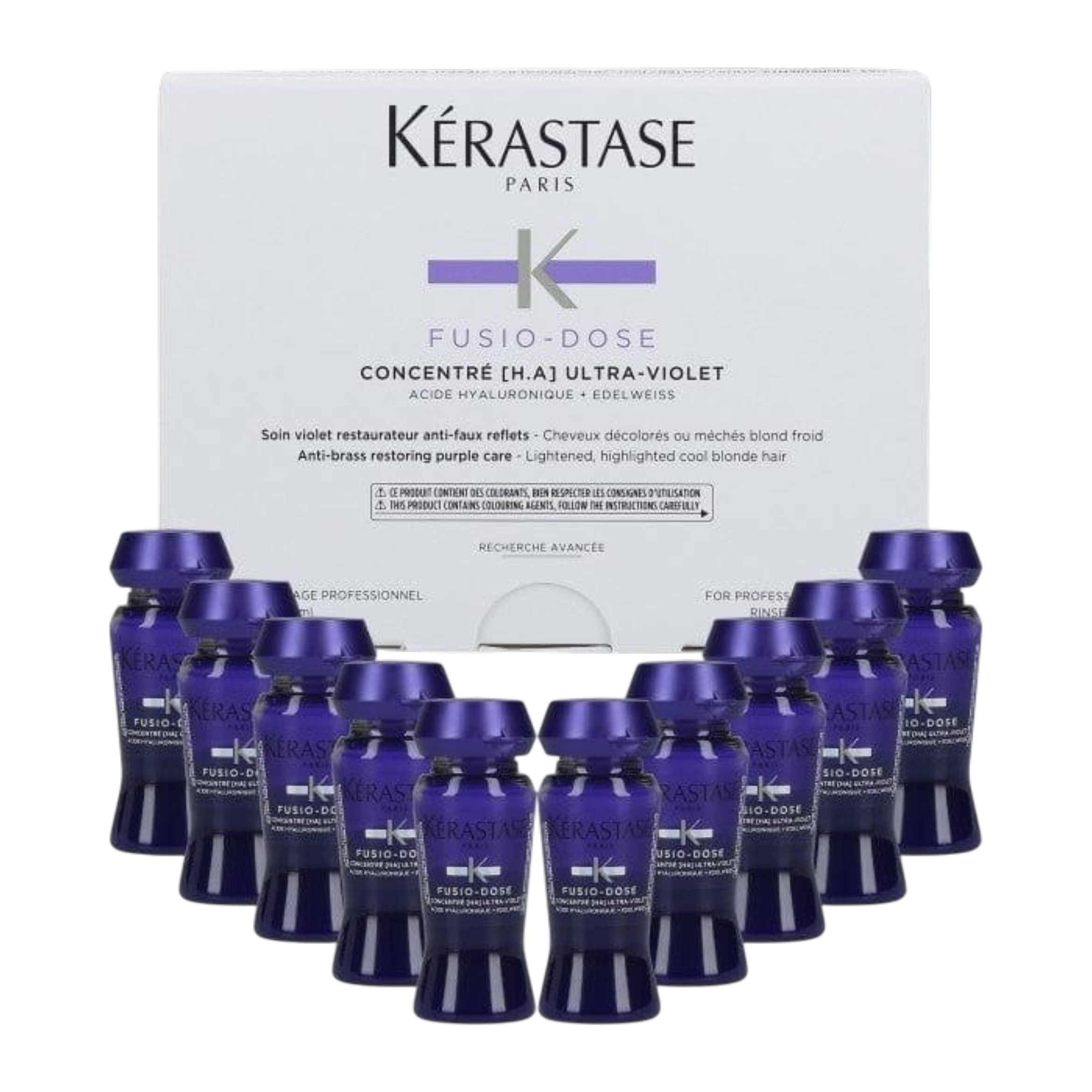 Kerastase Blonde Fusio Dose Concentre Ultra-Violet Blonde 10 x 0.4oz