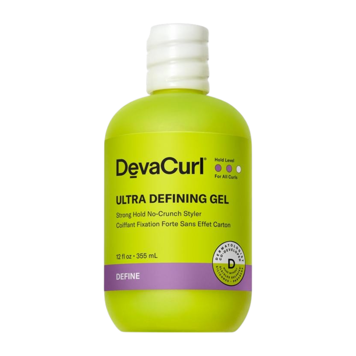 DevaCurl Ultra Defining Gel Strong Hold No-Crunch Styler 12 oz
