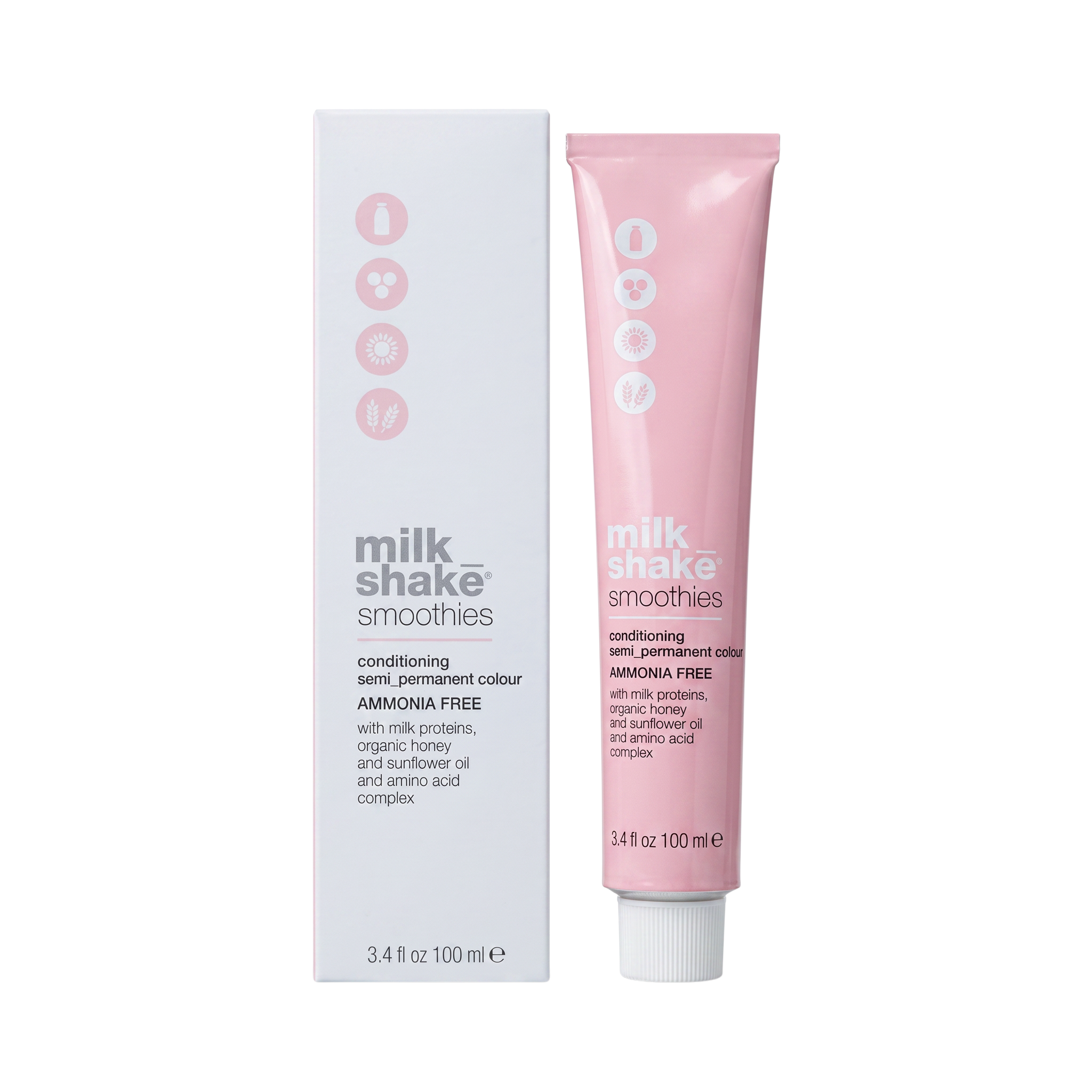 Milk Shake Smoothies Conditioning Semi Permanent Hair Color Ammonia Free 3.4 oz