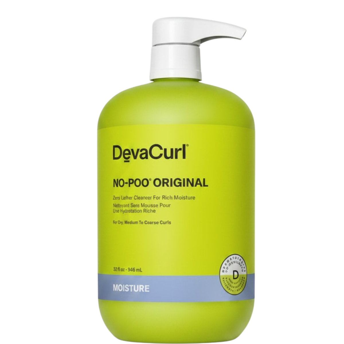 DevaCurl No-Poo Original Zero Lather Conditioning Cleanser 32 oz