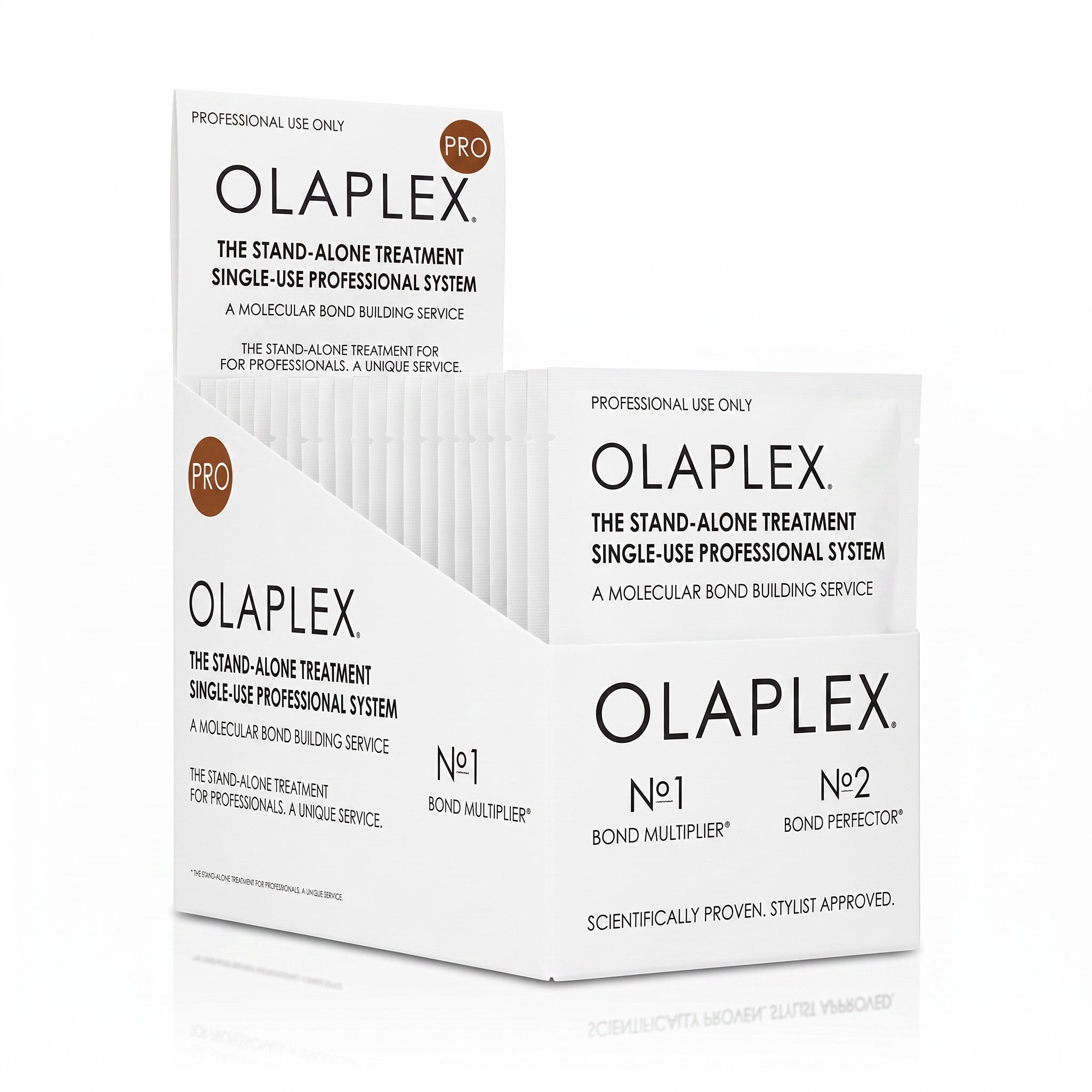 Olaplex Stand Alone Treatment No.1 Bond Multiplier & No.2 Bond Perfector (Lot of 25)