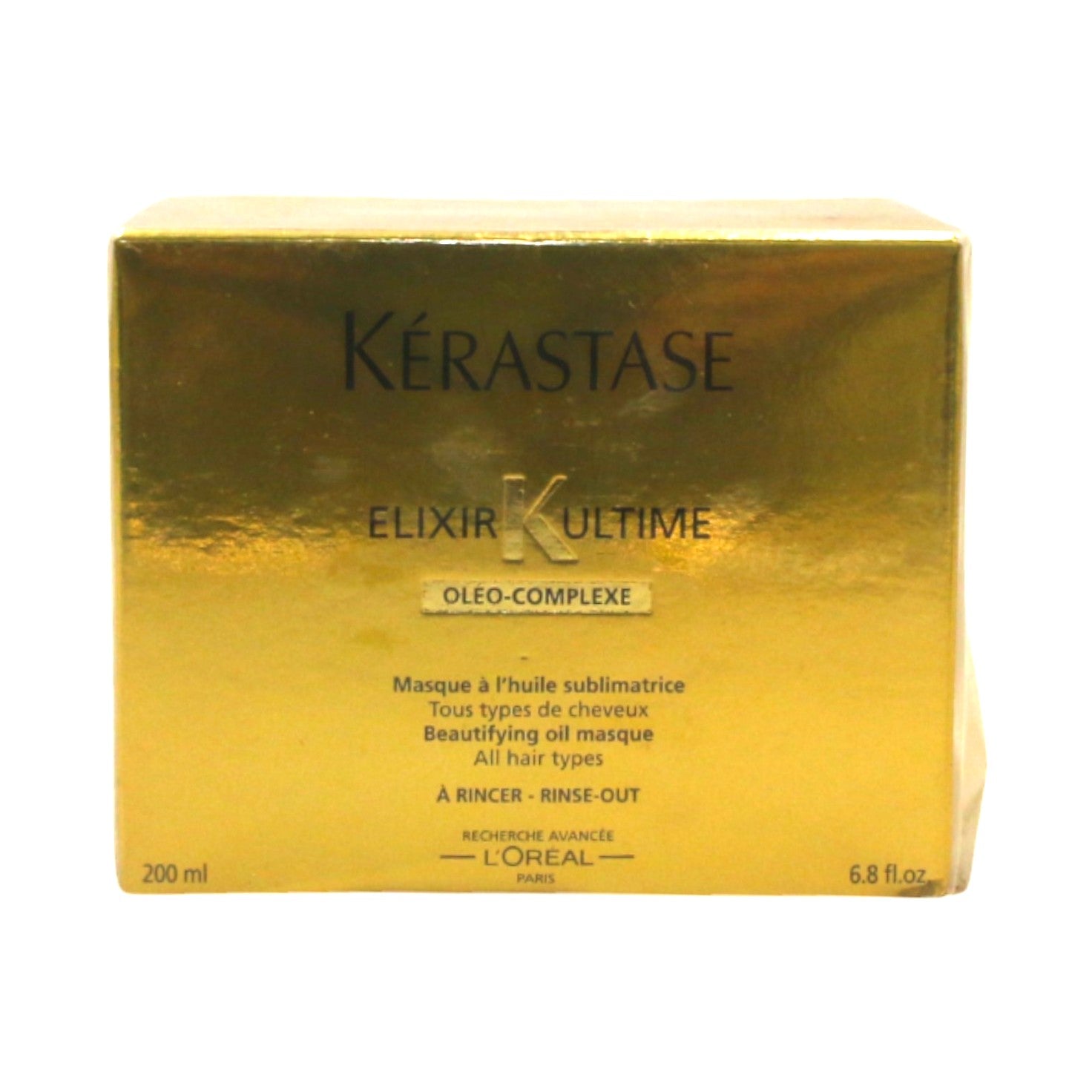 Kerastase Elixir Ultime Oleo-Complexe Beautifying Oil Masque Rinse Out 6.8 oz - Overstock Beauty Supply