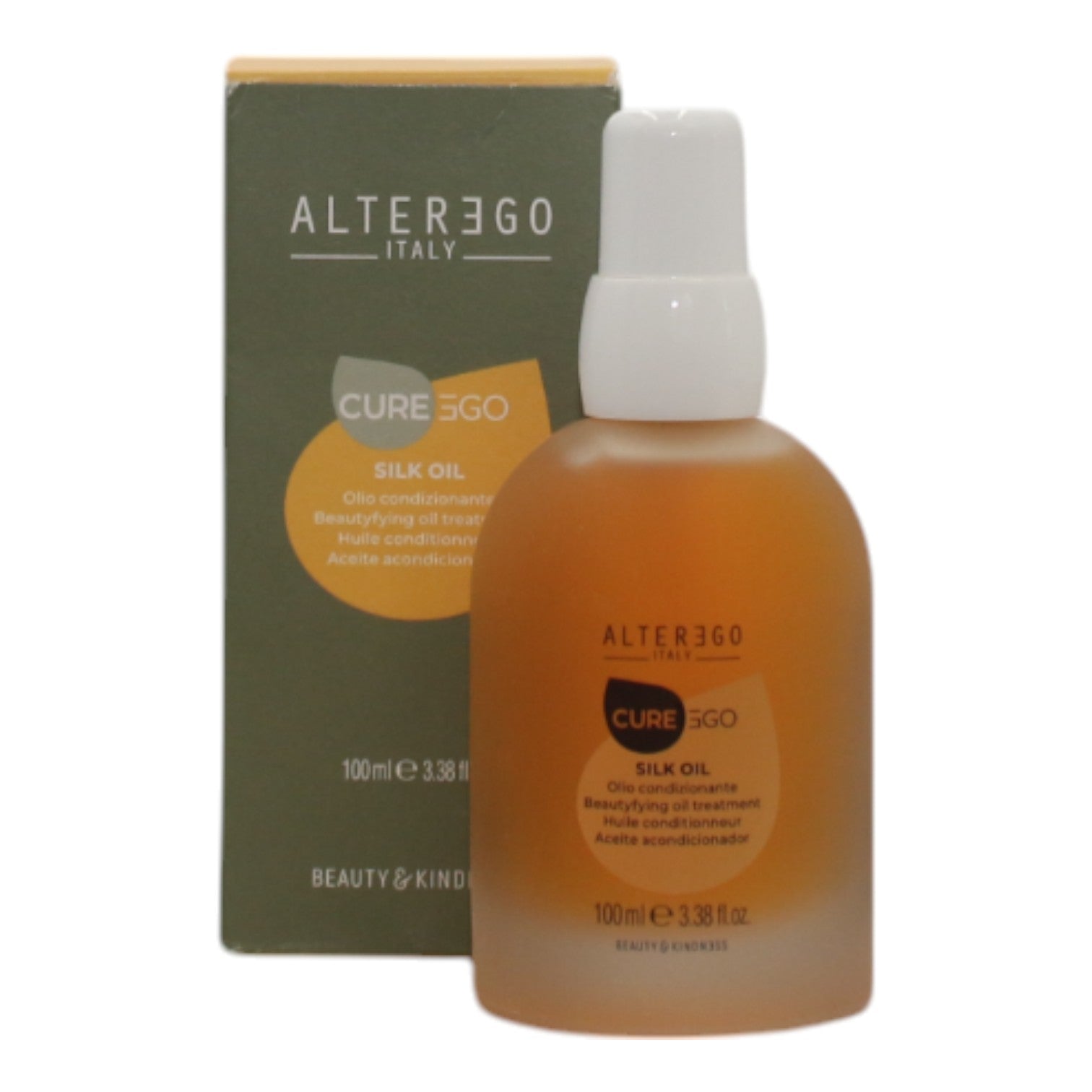 Alter Ego CureGo Silk Oil Beautifying Oil Treatment 3.38 oz - Overstock Beauty Supply