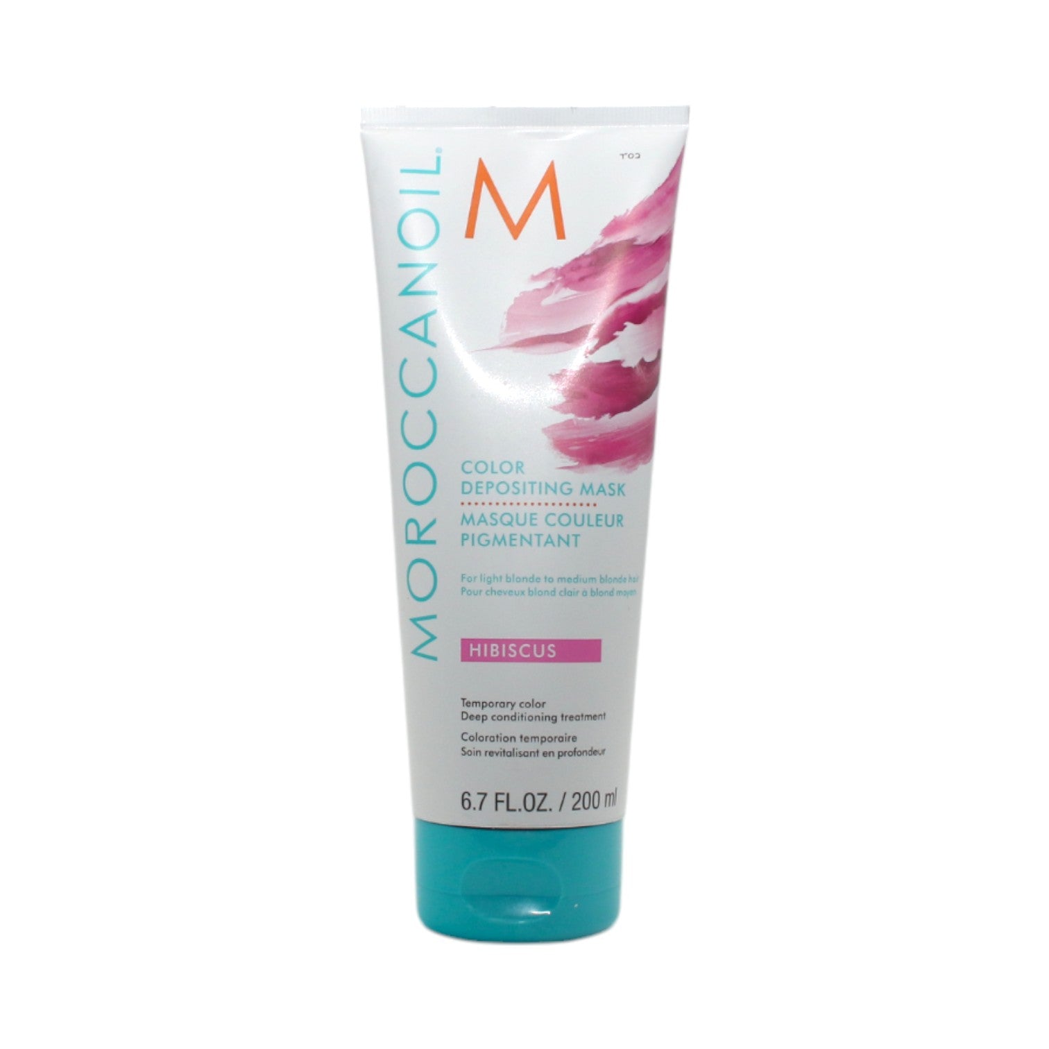 Moroccan Oil Color Depositing Mask Hibiscus 6.7 oz - Overstock Beauty Supply