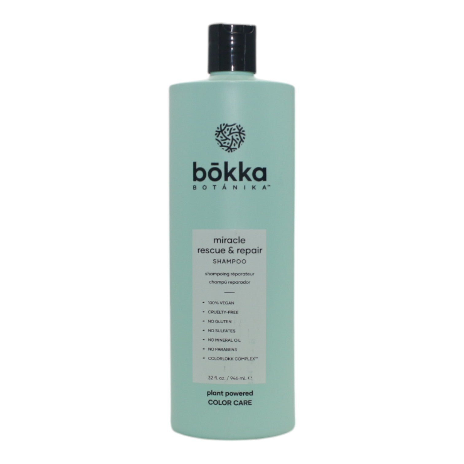 Bokka Botanika Miracle Rescue & Repair Shampoo 32 oz - Overstock Beauty Supply