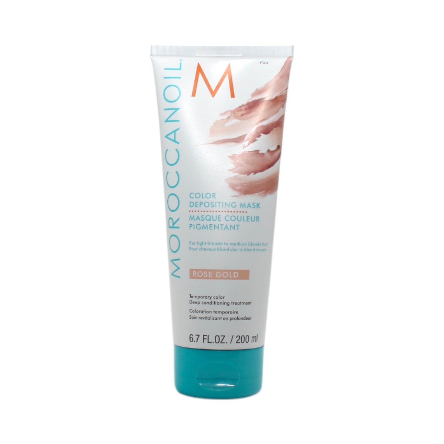 Moroccanoil Color Depositing Mask Rose Gold 6.7 oz - Overstock Beauty Supply