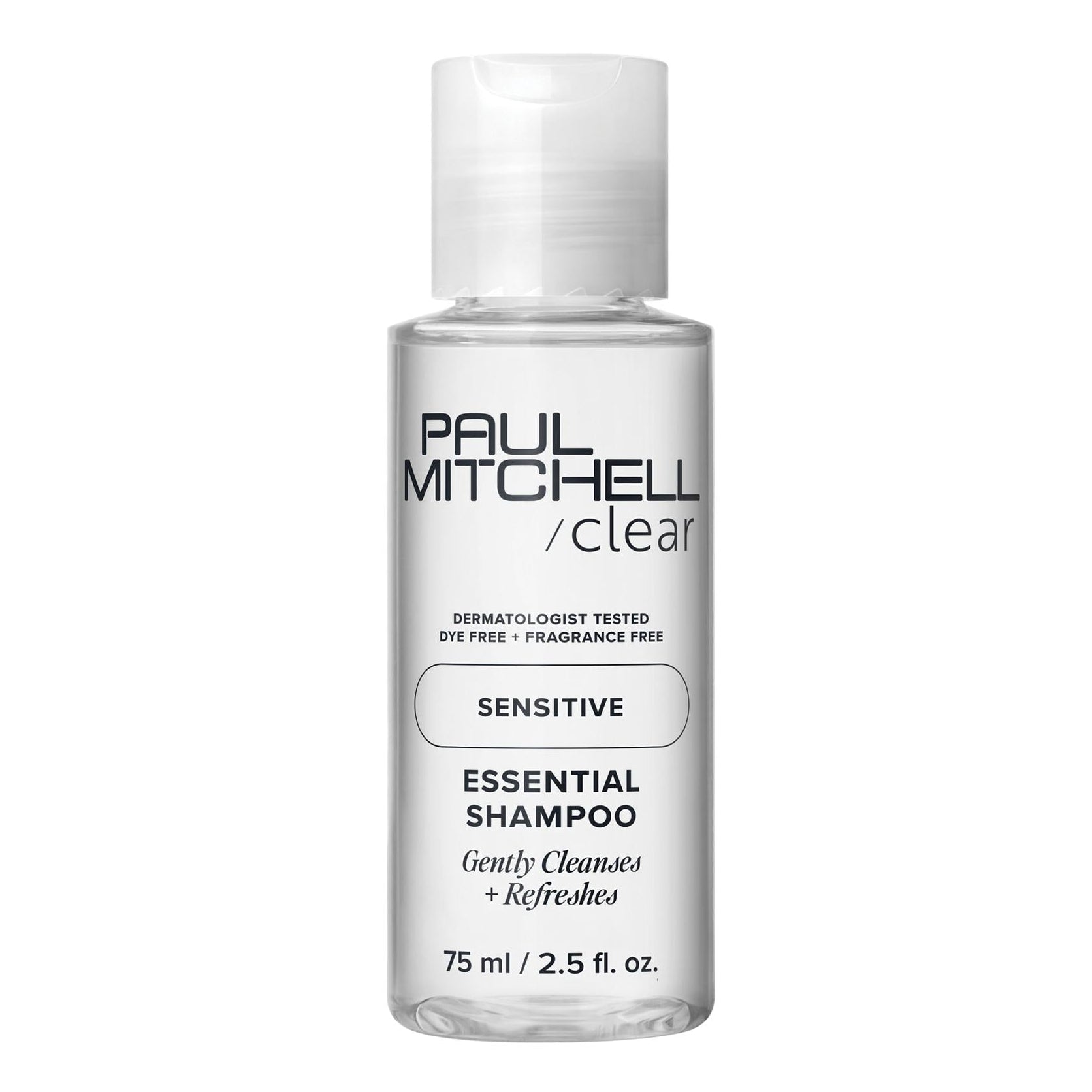 Paul Mitchell Clear Essential Shampoo Sensitive Scalp 2.5 oz