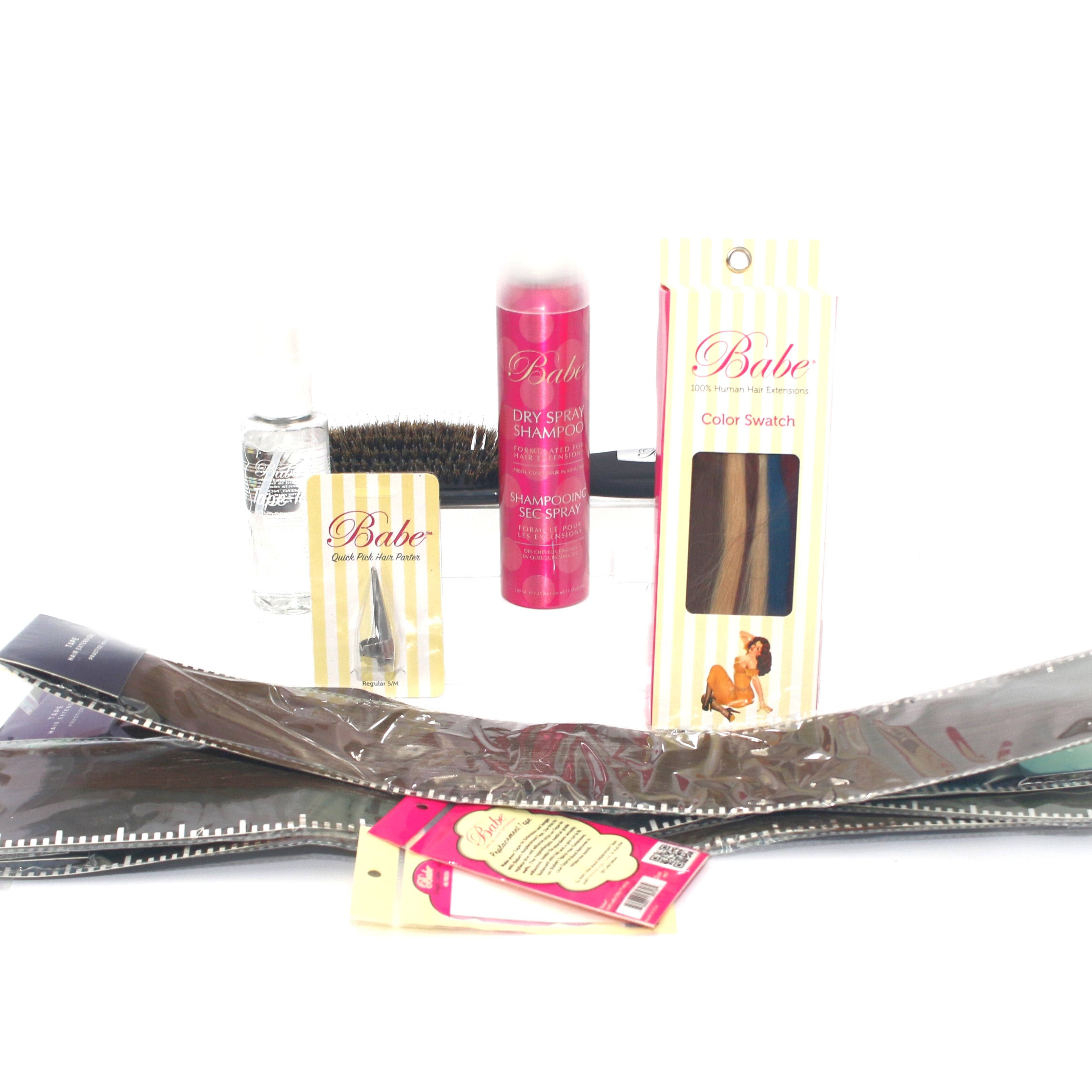 Babe Hair Extensions Tape-In Starter Kit - Overstock Beauty Supply