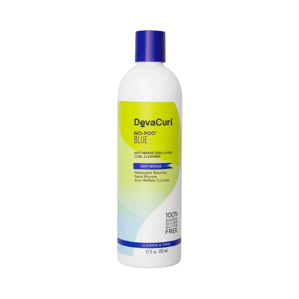DevaCurl Blue Anti-Brass Cleanser 12 Oz