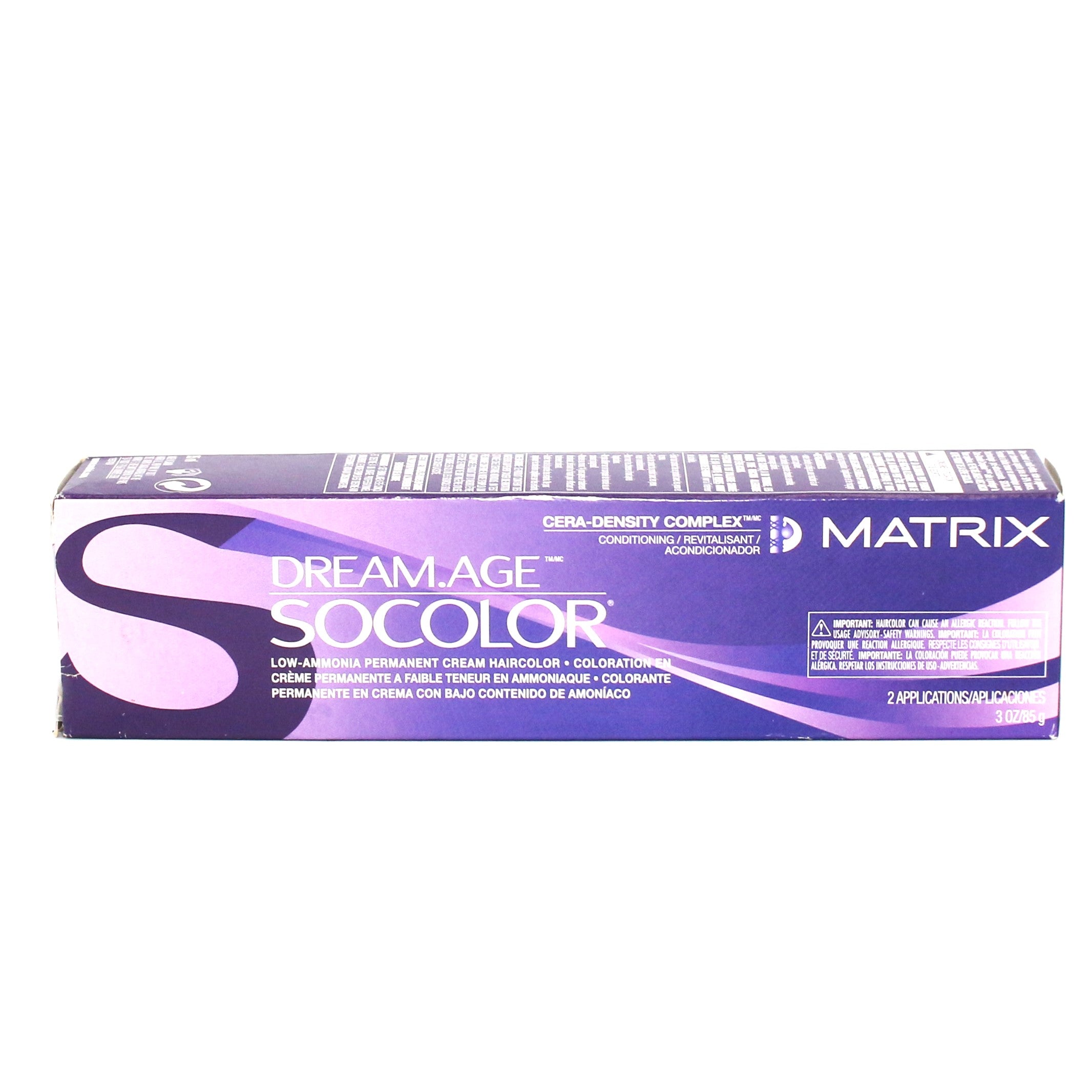 Matrix Dream Age SoColor Low Ammonia Permanent Cream Haircolor 3 oz - Overstock Beauty Supply