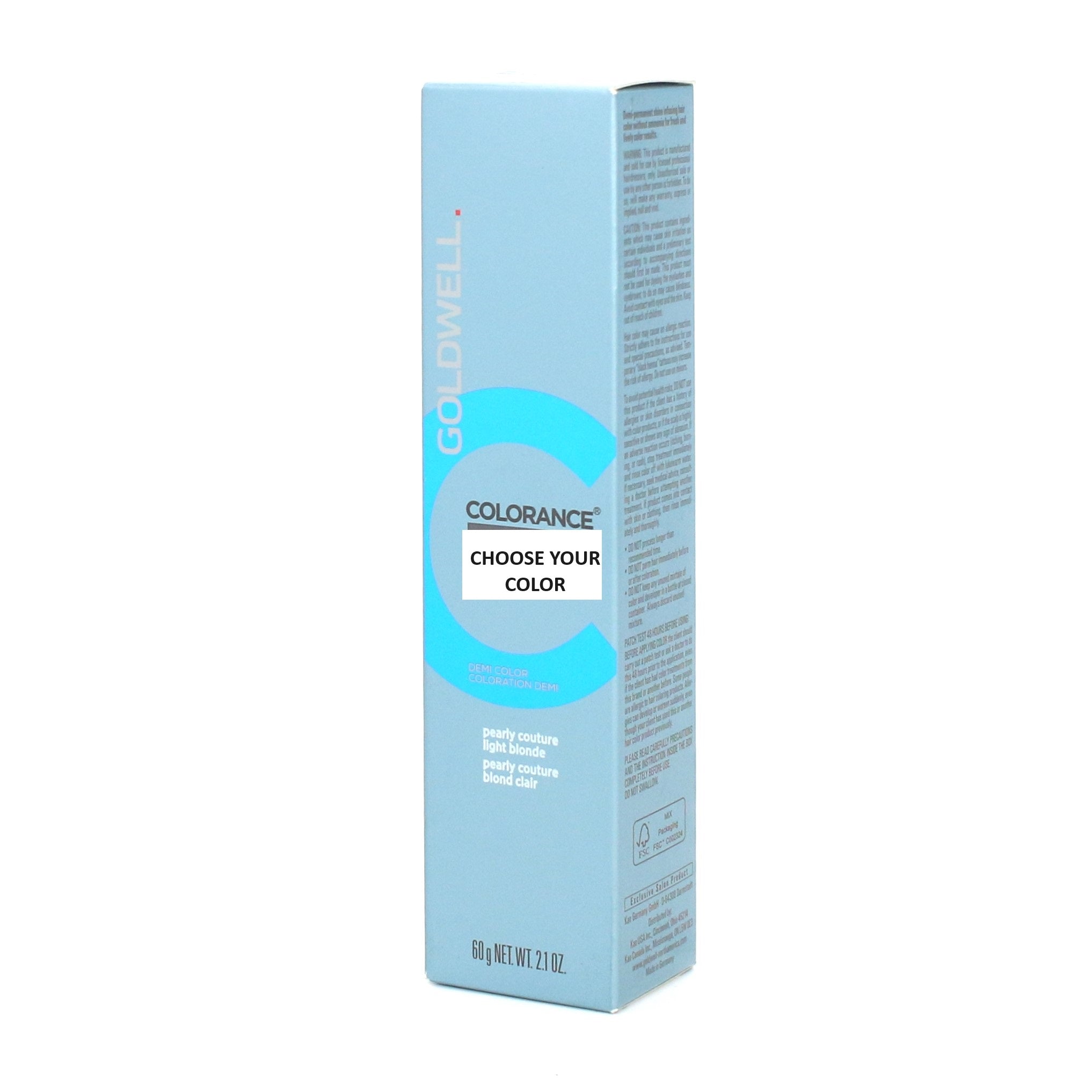 Goldwell Colorance Demi Color 2.1 oz - Overstock Beauty Supply