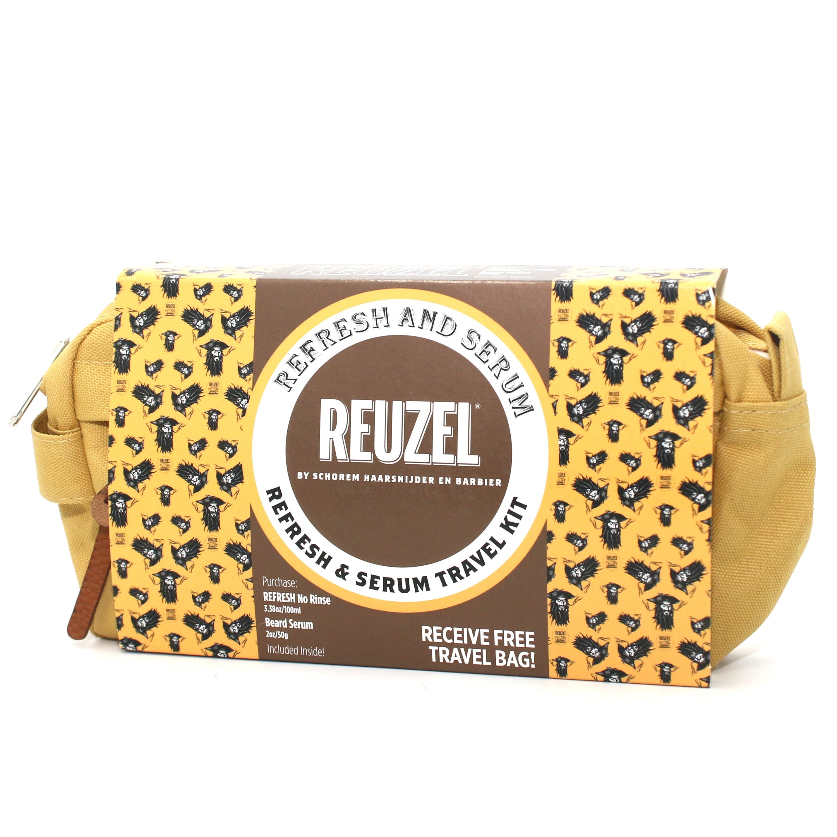 Reuzel Refresh & Serum Travel Kit - Overstock Beauty Supply