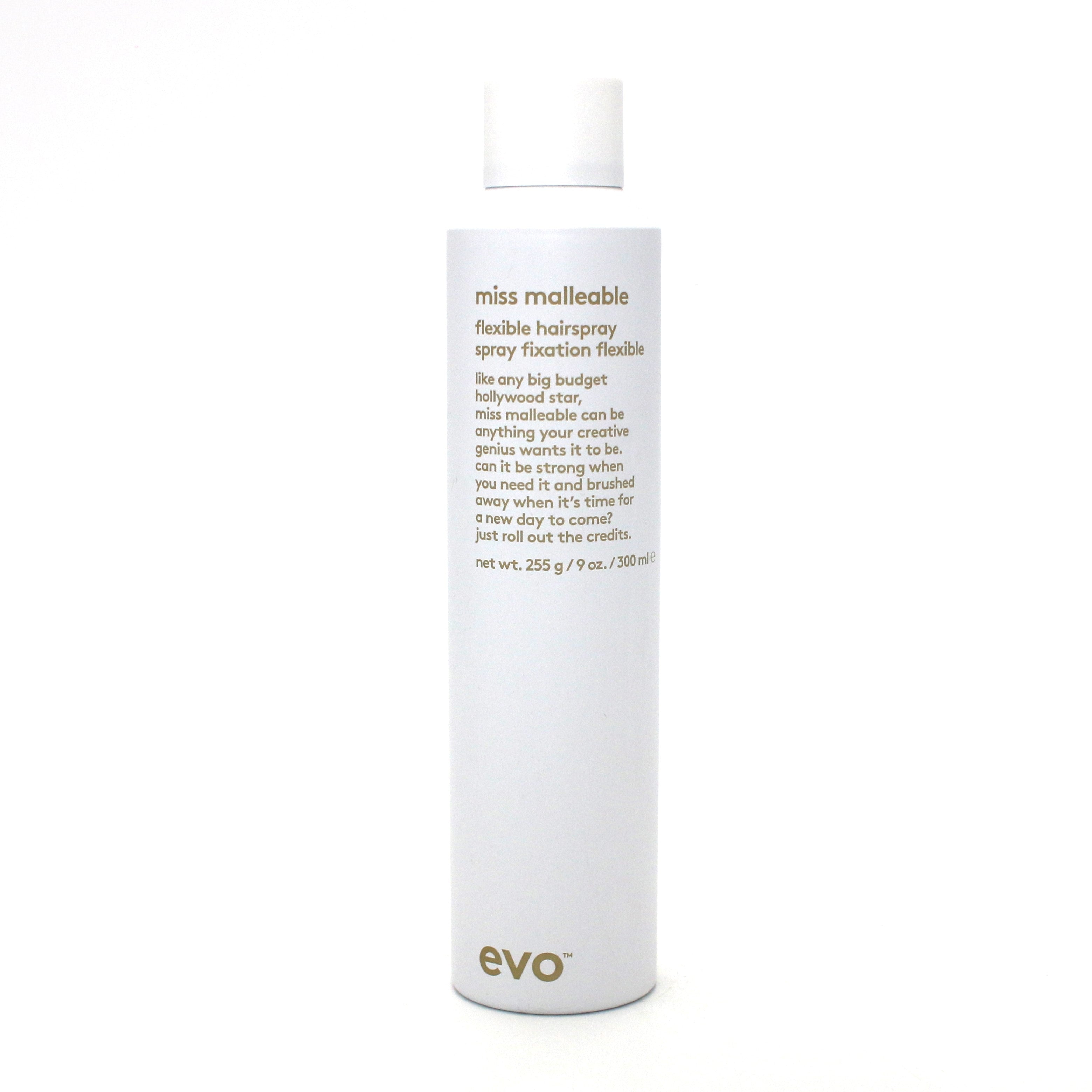 Evo Miss Malleable Flexible Hairspray 9 oz - Overstock Beauty Supply
