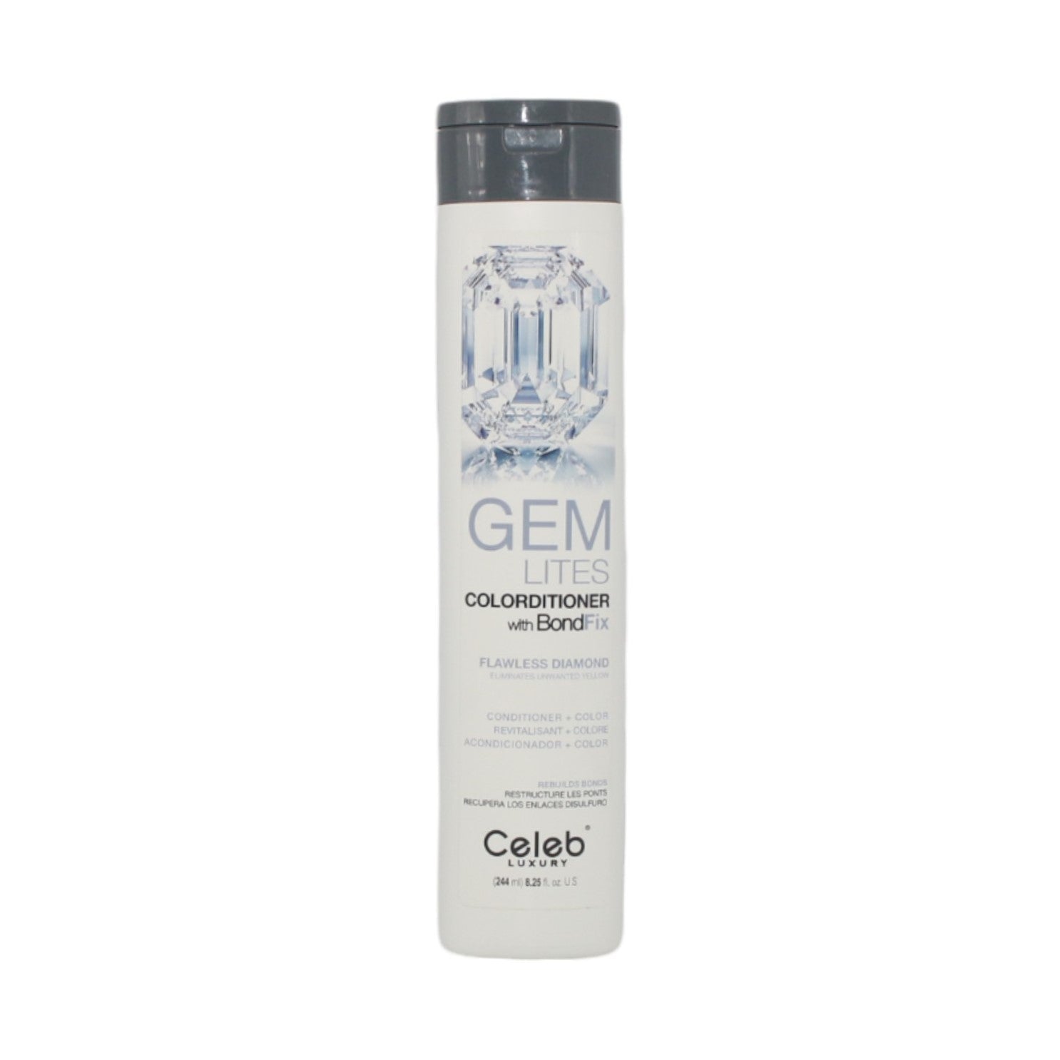 Celeb Luxury Gem Lites Colorditioner With BondFix Flawless Diamond 8.25 oz - Overstock Beauty Supply
