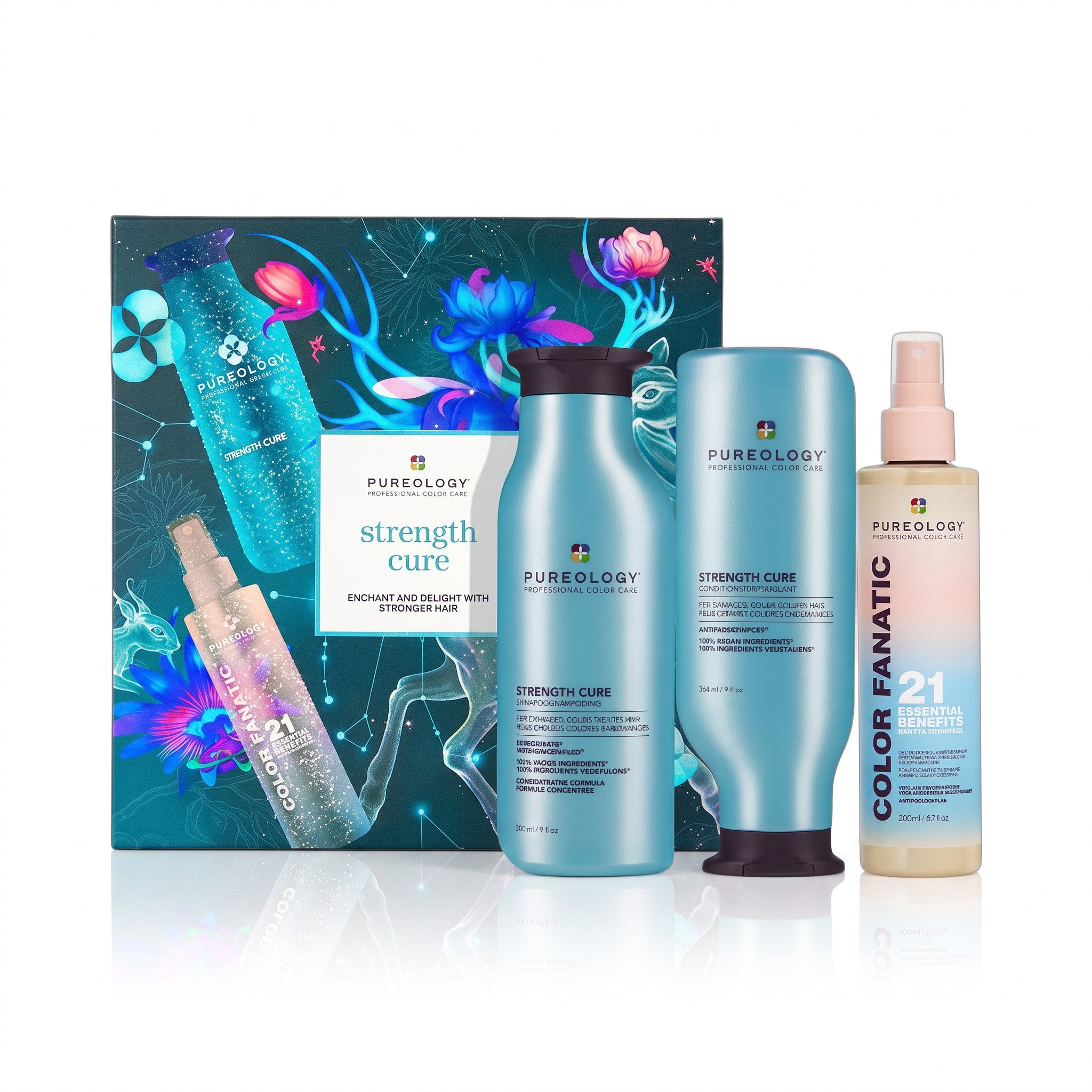 Pureology Strength Cure Enchant & Delight with Stronger Hair Box Set