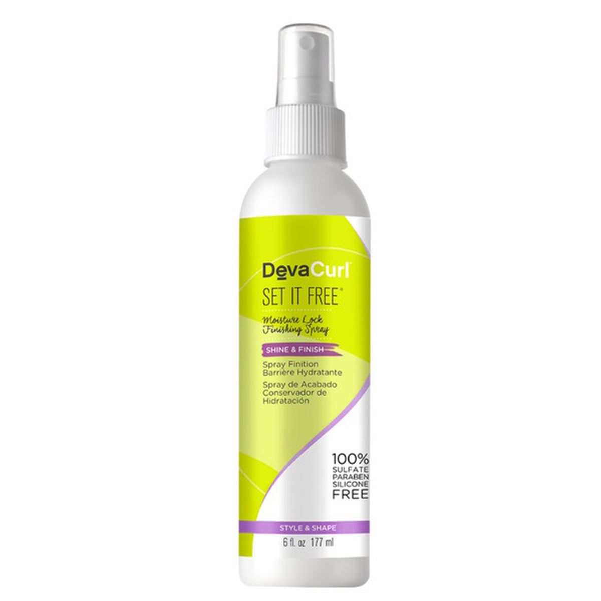 DEVACURL Set It Free Moisture Lock Finishing Spray 3 oz