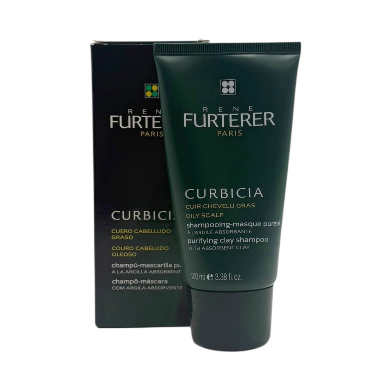 Rene Furterer Crubicia Purifying Clay Shampoo 3.38 oz - Overstock Beauty Supply