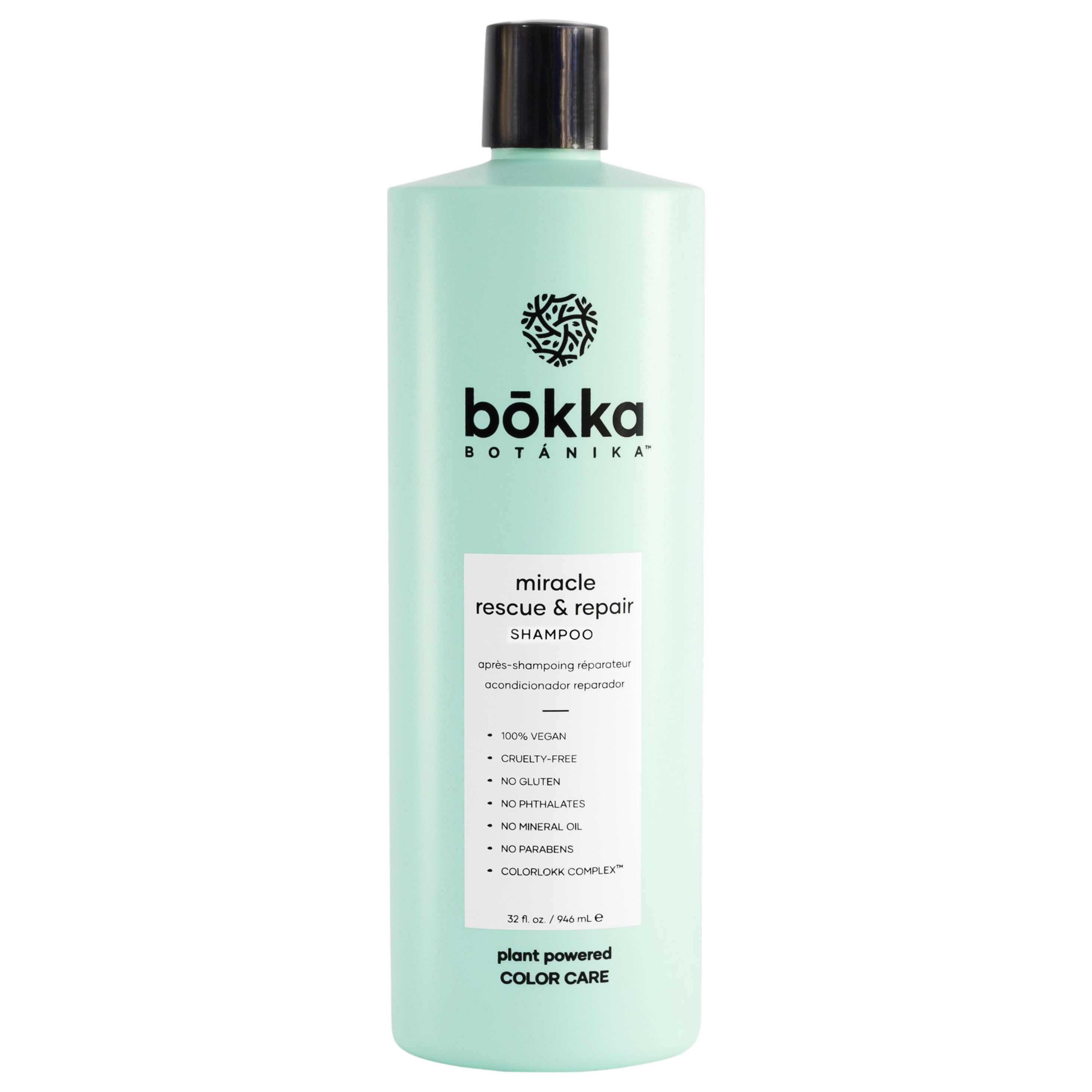 Bokka Botanika Miracle Rescue & Repair Shampoo 32 oz