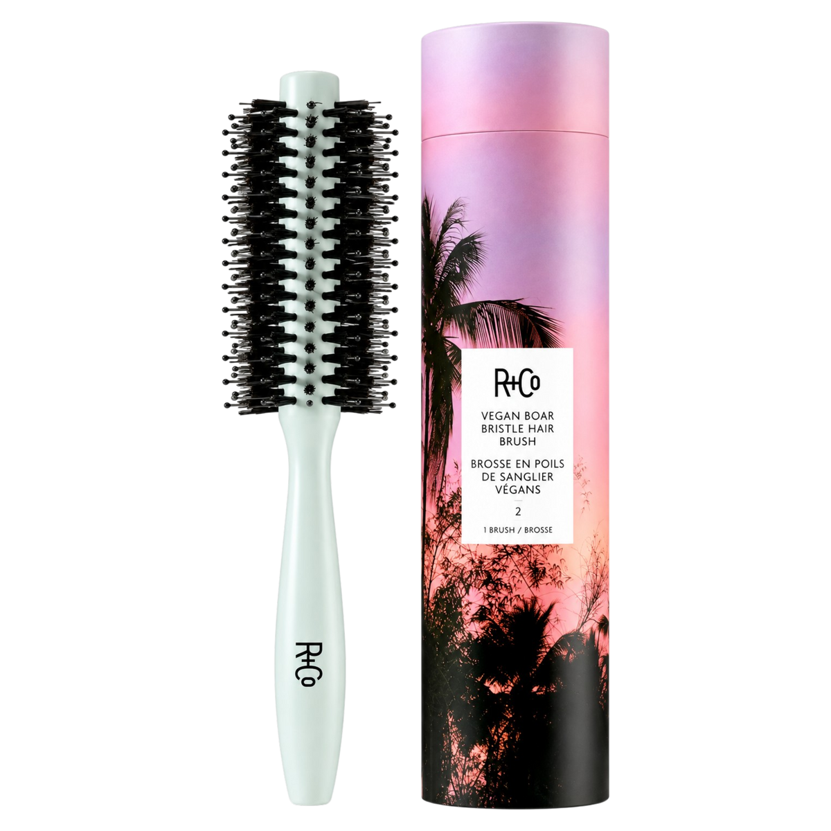 R+Co Vegan Boar Bristle Hair Brush #2