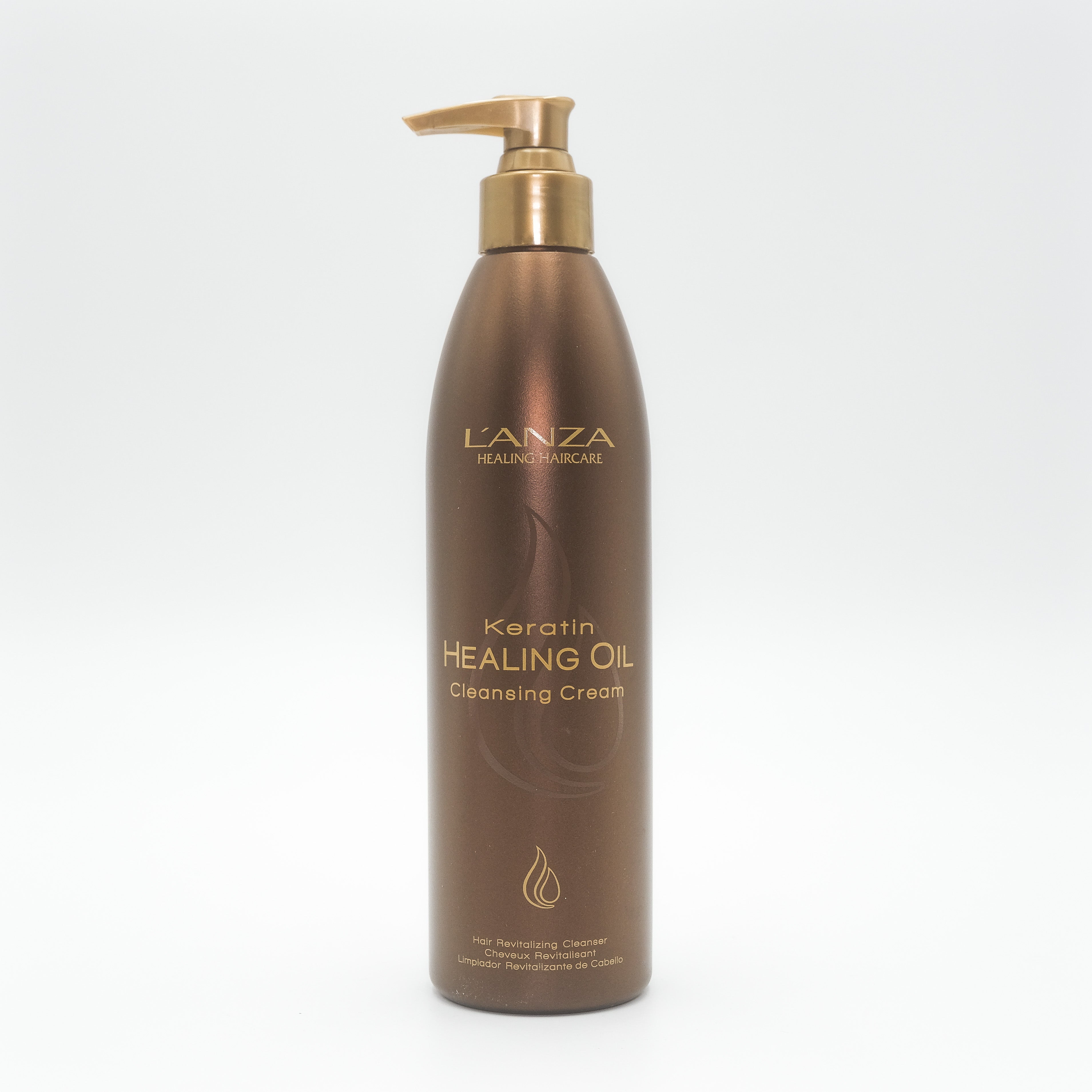 LANZA Keratin Healing Oil Cleansing Cream 10.1 oz - Overstock Beauty Supply