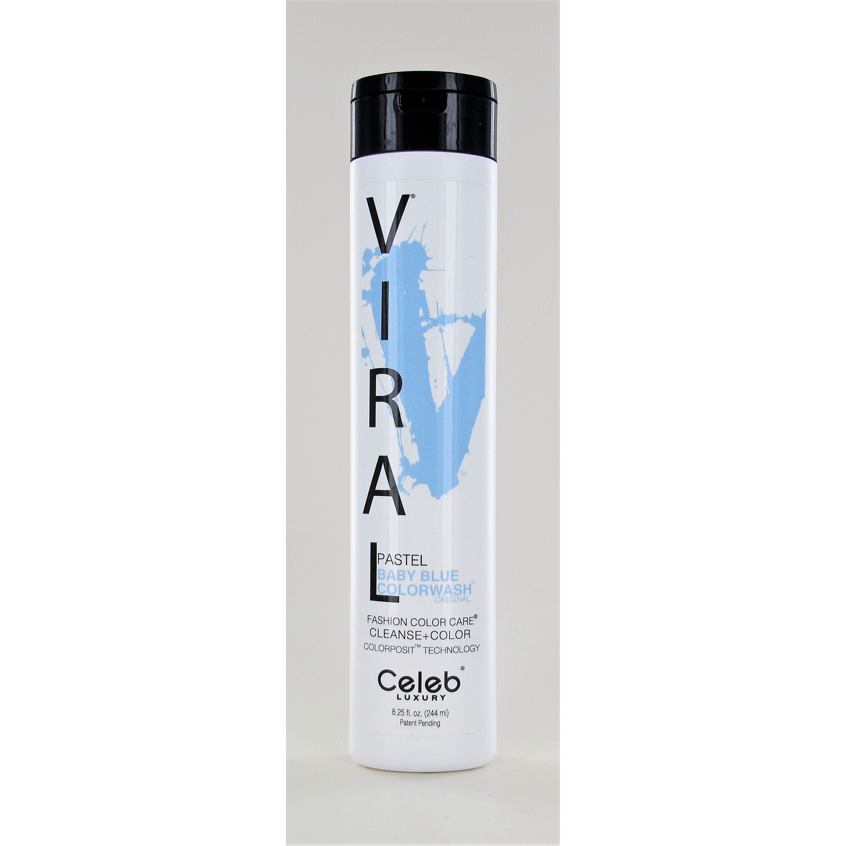 Celeb Luxury Viral Pastel Baby Blue Color Wash 8.25 oz - Overstock Beauty Supply