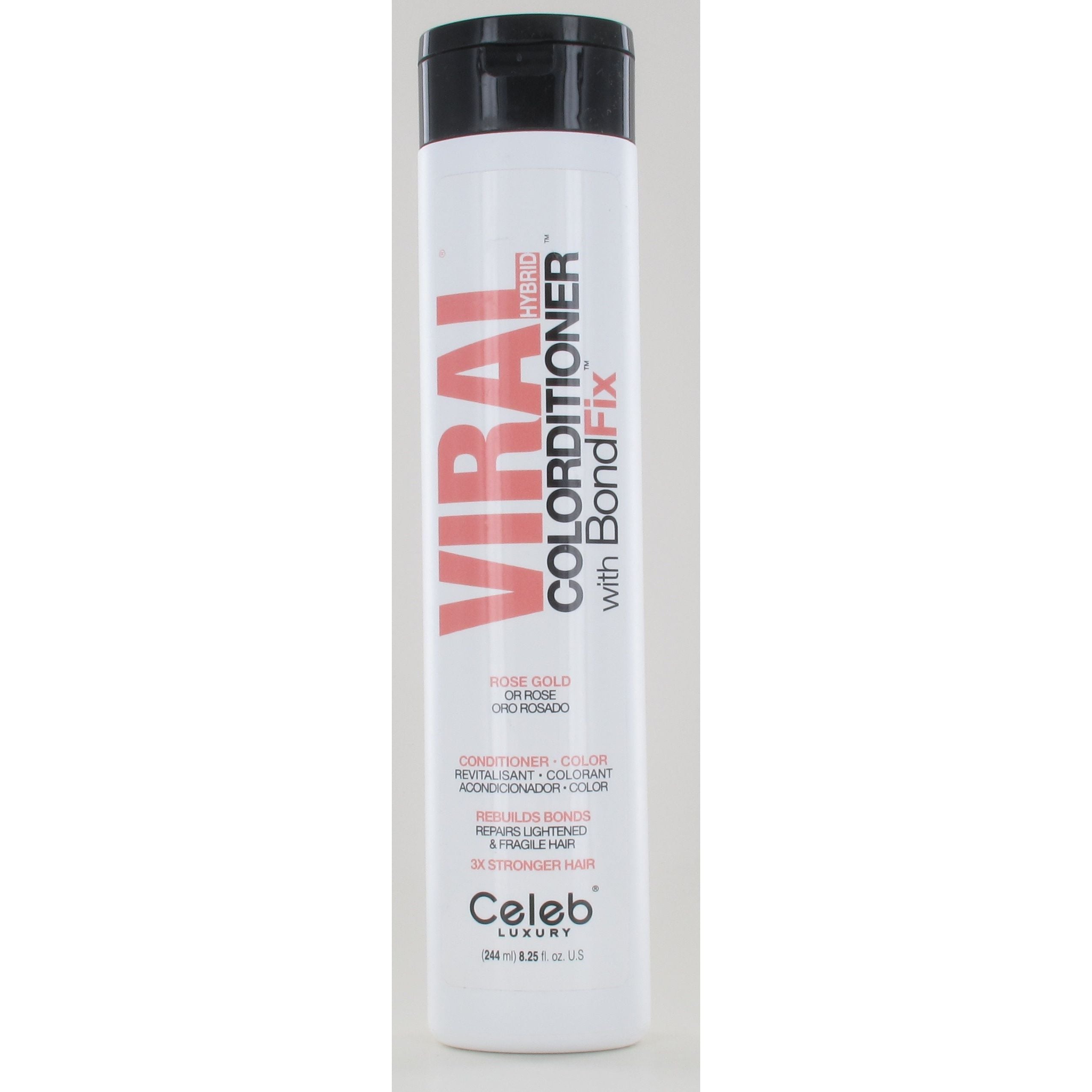 Celeb Luxury Viral Colorditioner With Bond Fix Rose Gold 8.25 oz - Overstock Beauty Supply