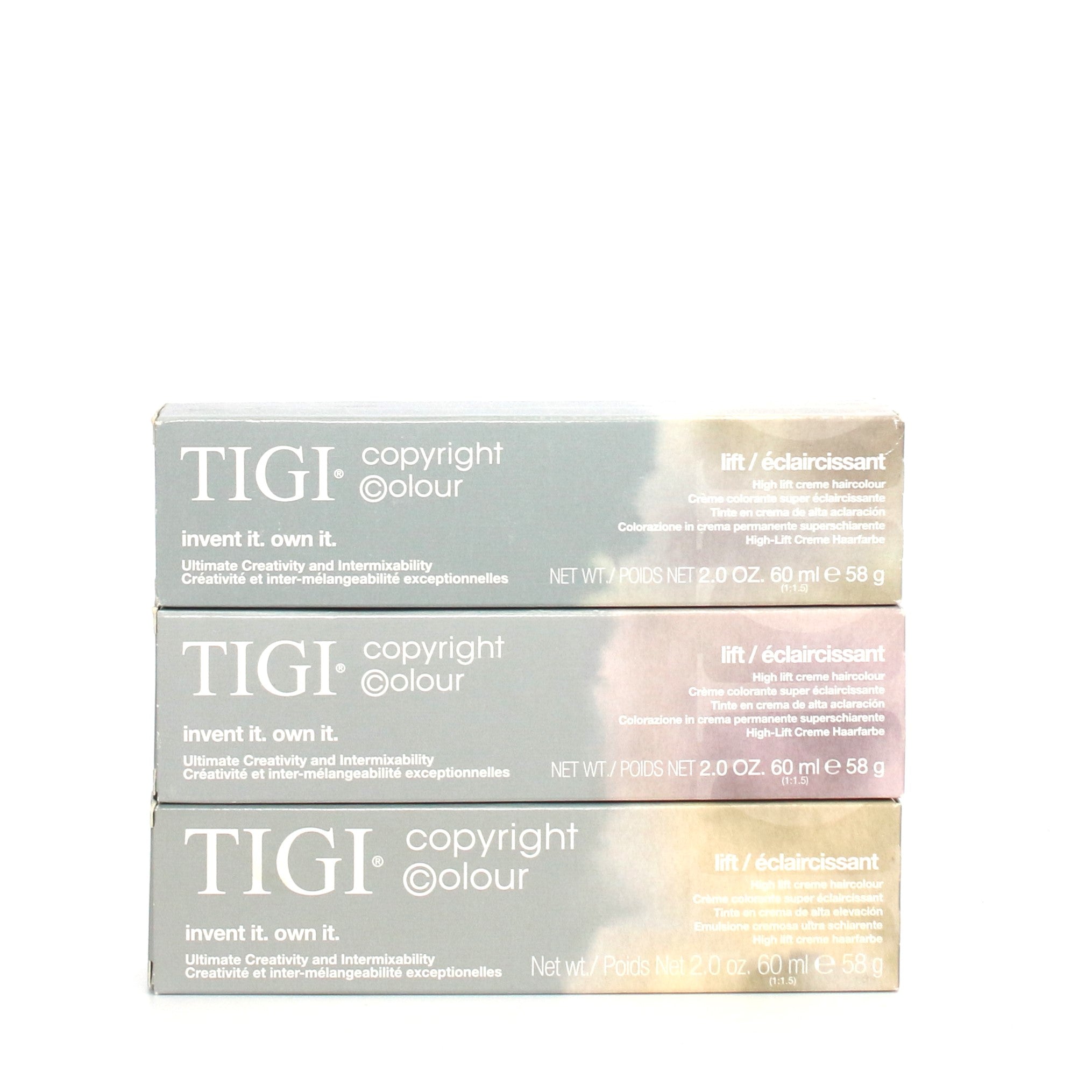 TIGI High Lift Creme Haircolour Ultra Light Violet Blonde 100/2 100V 2.0 oz - Overstock Beauty Supply