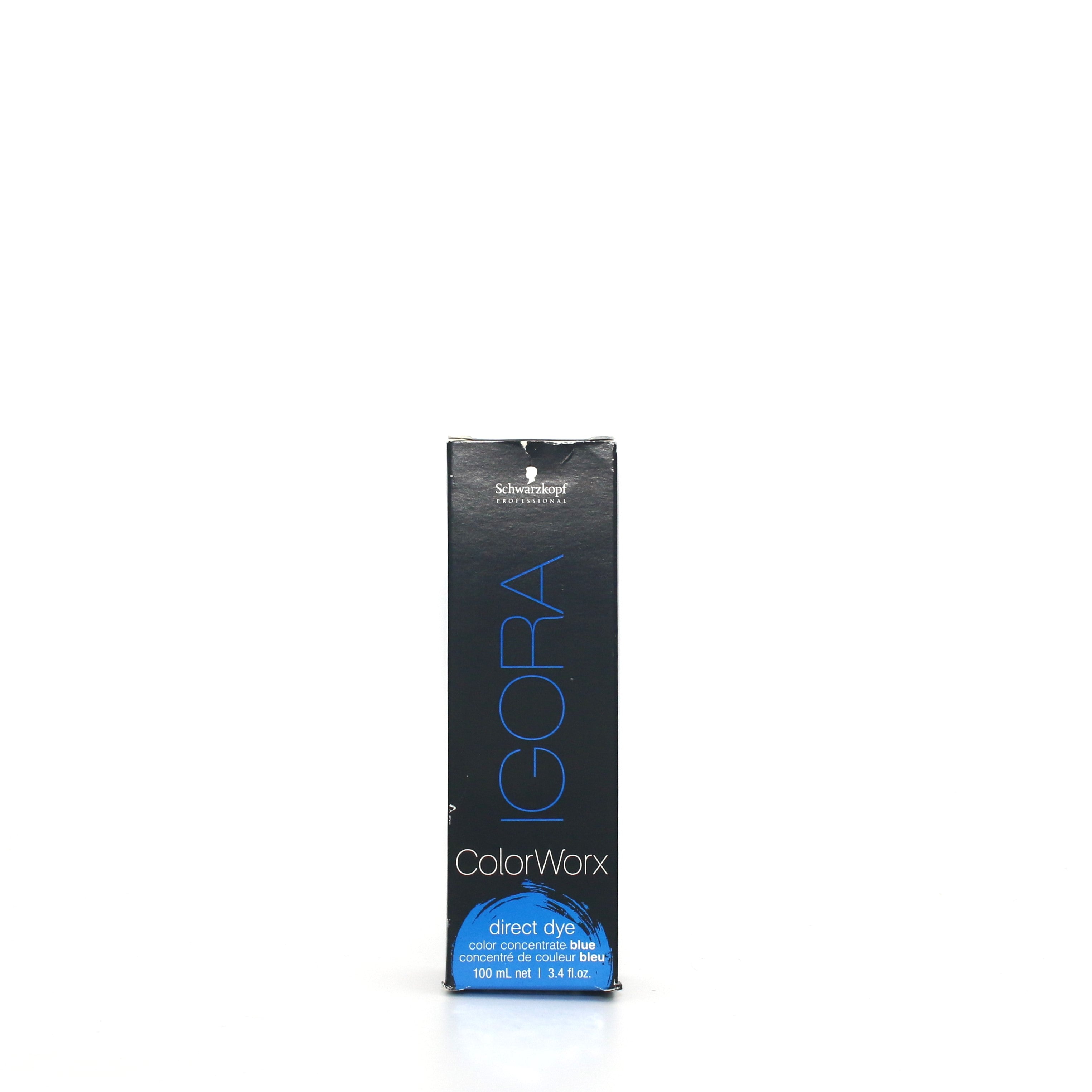 SCHWARZKOPF Igora Color Worx Direct Dye Color Concentrate Blue 3.4 oz - Overstock Beauty Supply