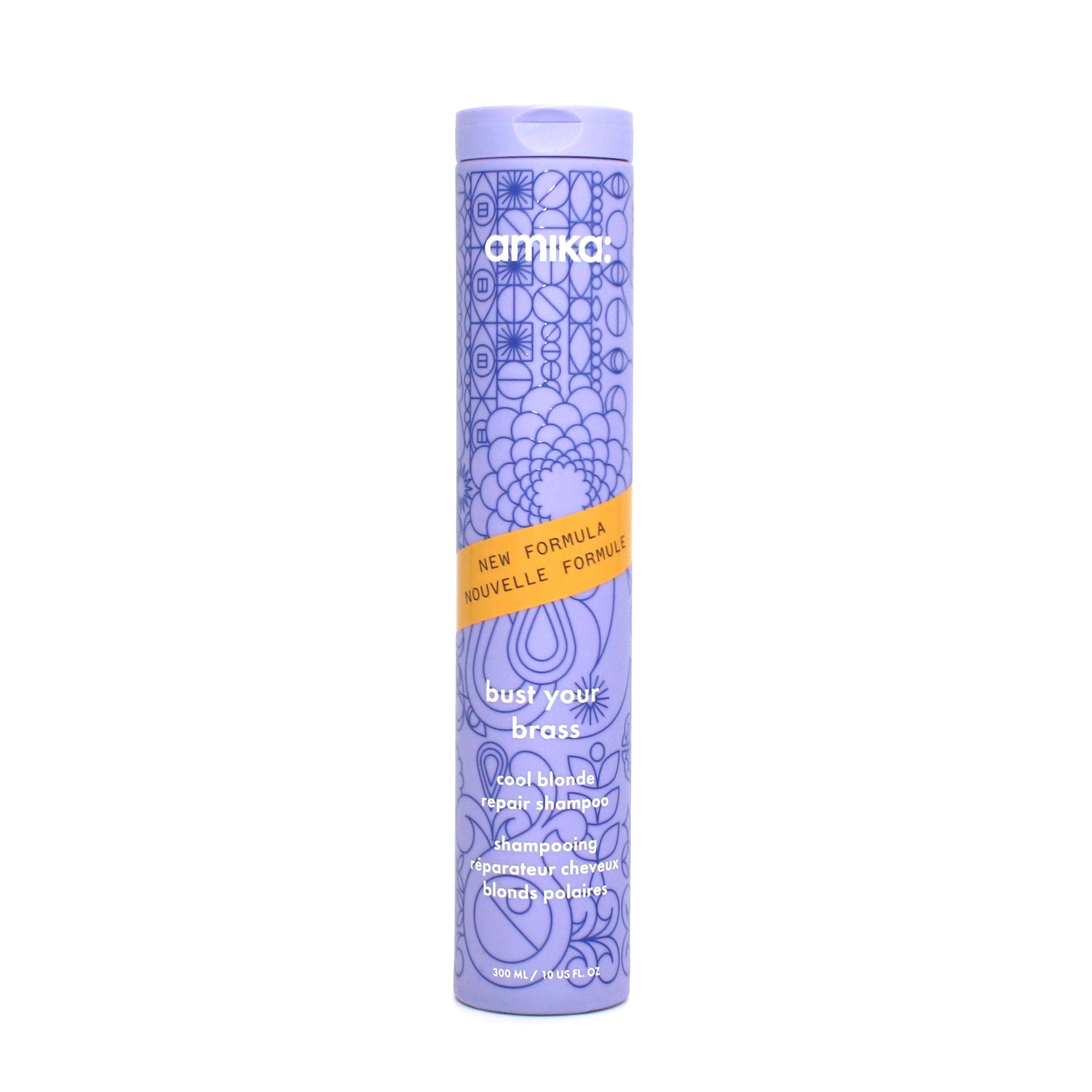 Amika Bust Your Brass Cool Blonde Repair Shampoo 10 oz - Overstock Beauty Supply