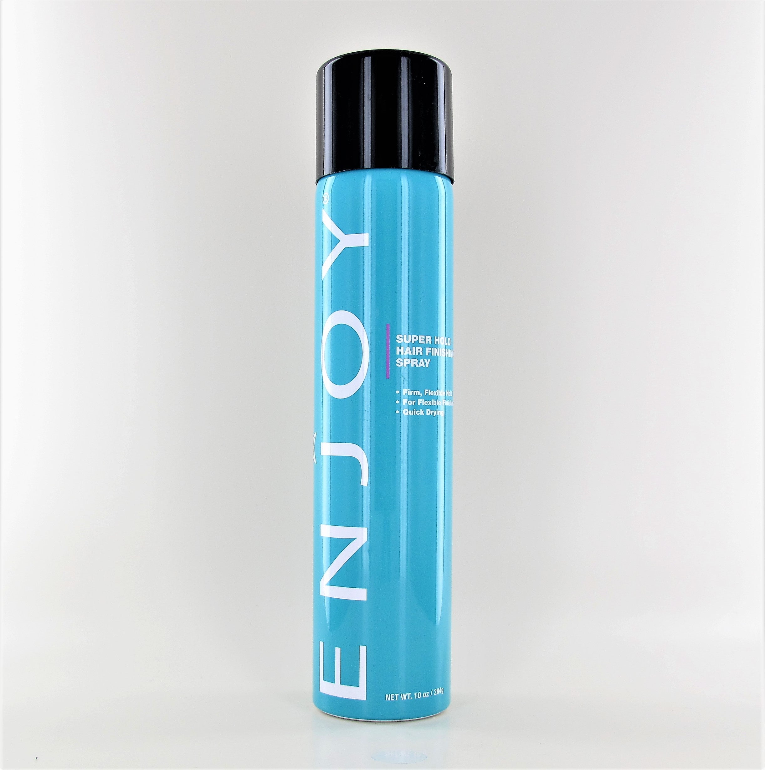 Enjoy Super Hold Hair Finishing Spray 10oz - Overstock Beauty Supply