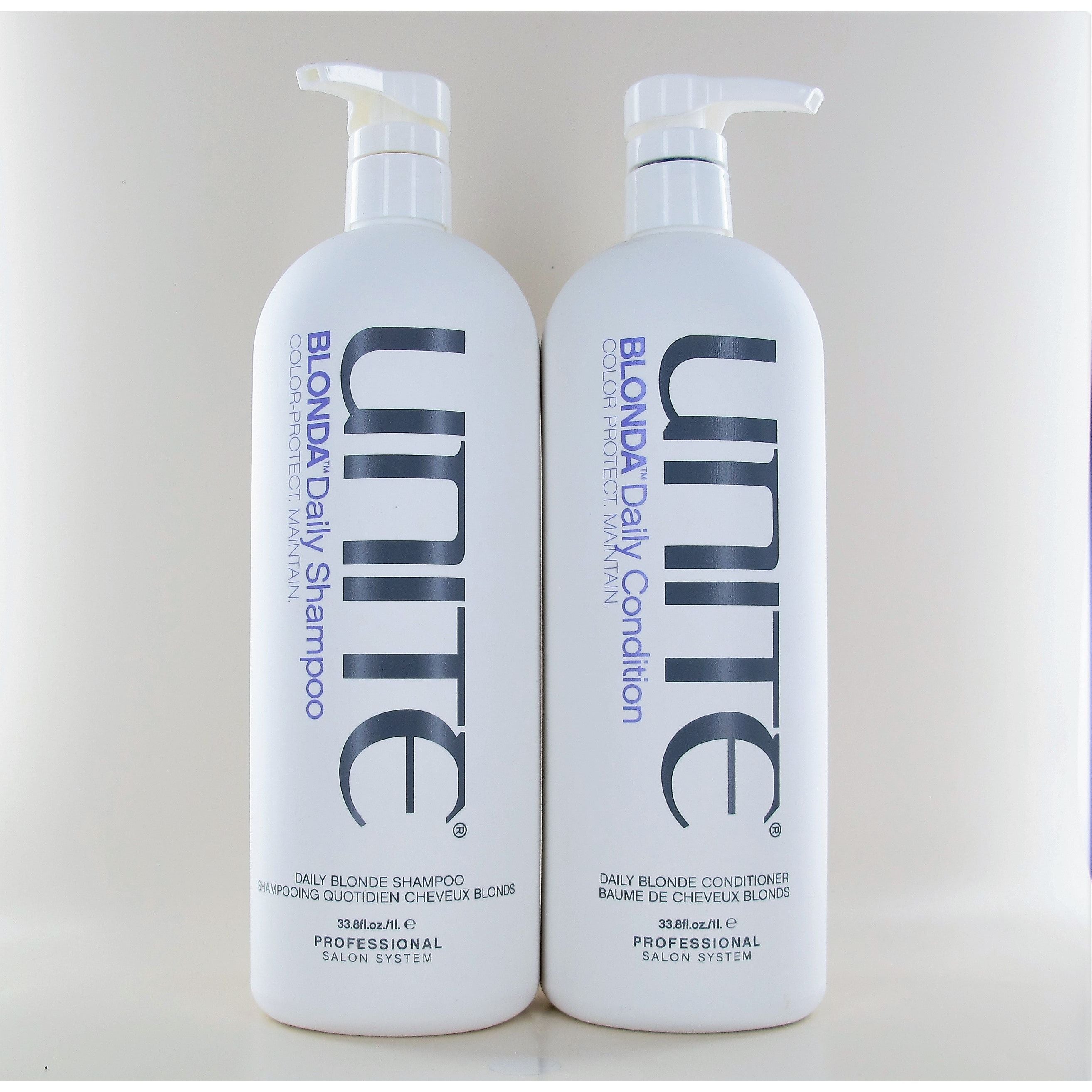 Unite Blonda Daily Shampoo and Conditioner Duo 33.8 Oz - Overstock Beauty Supply