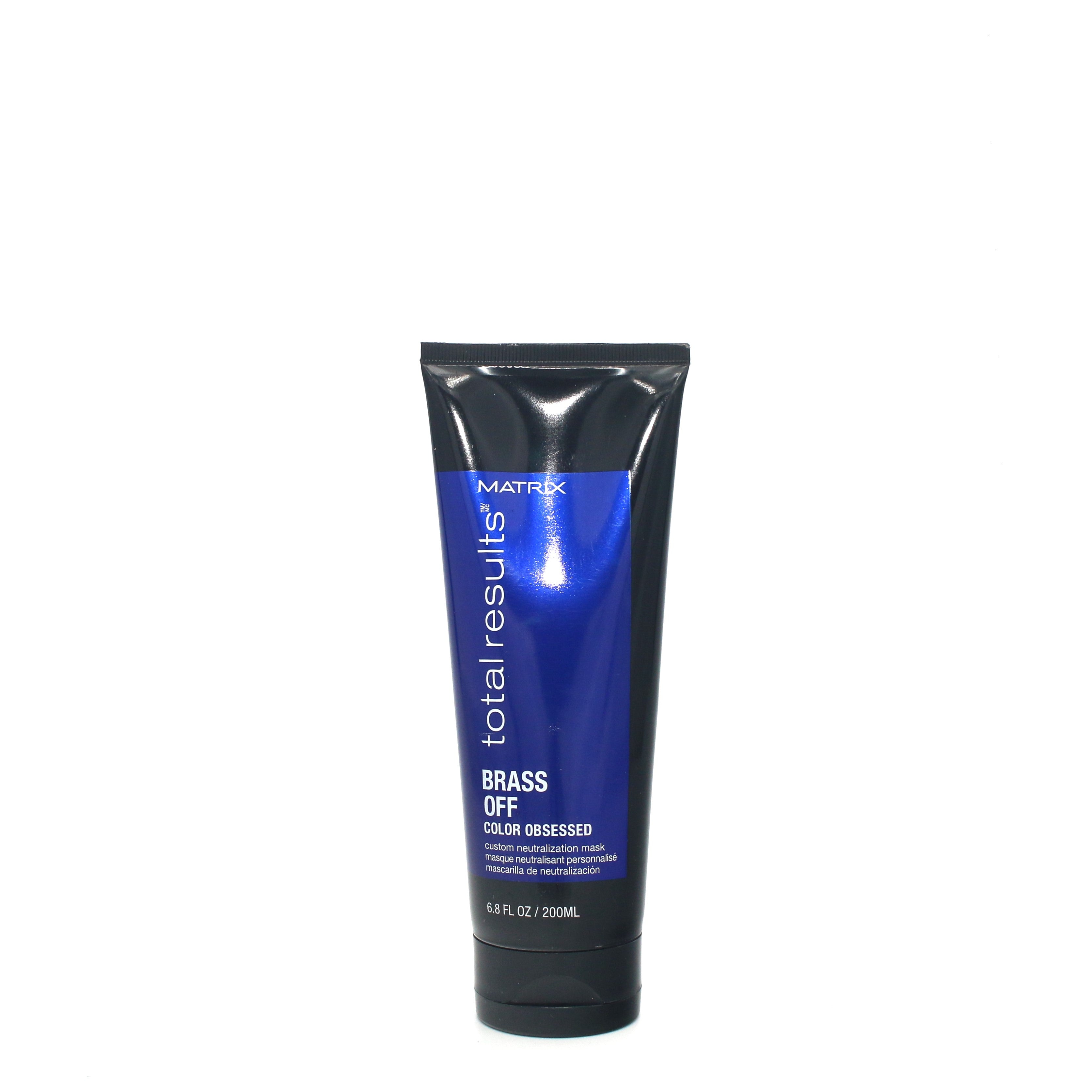 MATRIX Total Results Brass Off Color Obsessed Custom Neutralization Mask 6.8 oz - Overstock Beauty Supply